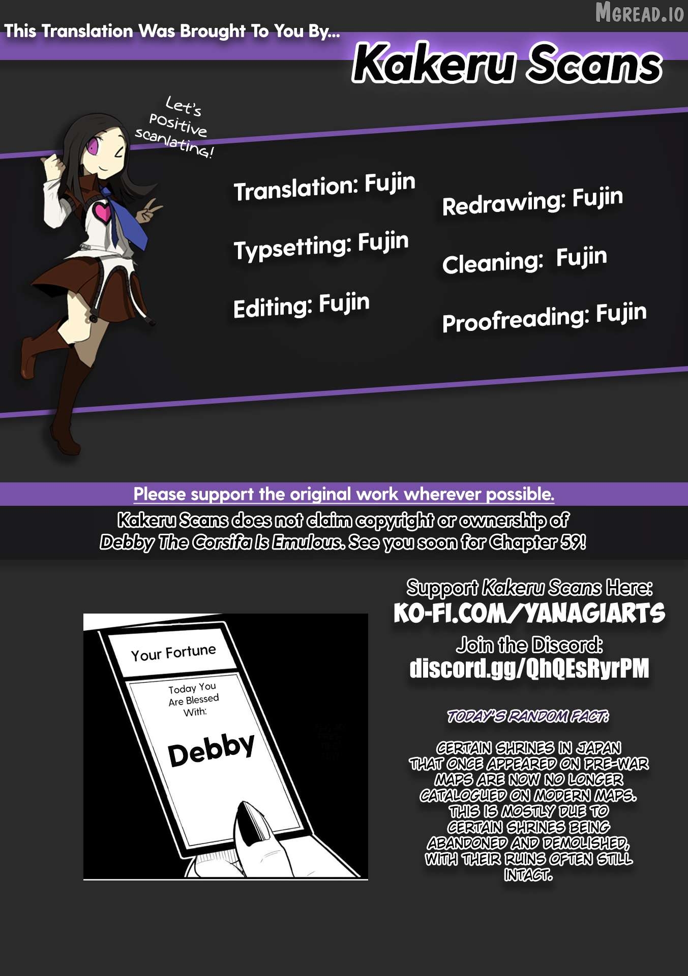 Debby The Corsifa Is Emulous Chapter 58 - page 16