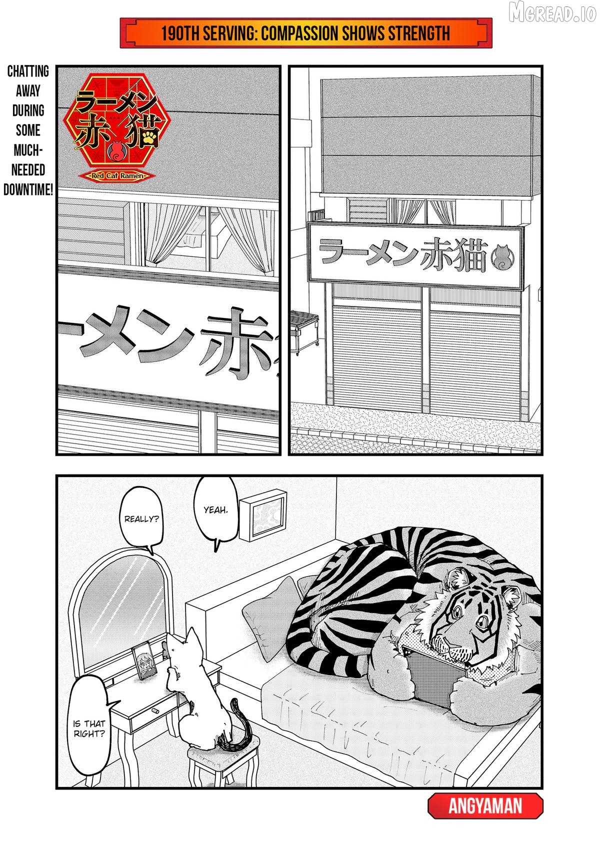 Ramen Aka Neko Chapter 190 - page 1