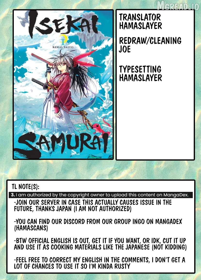 Samurai in Another World Chapter 44 - page 1