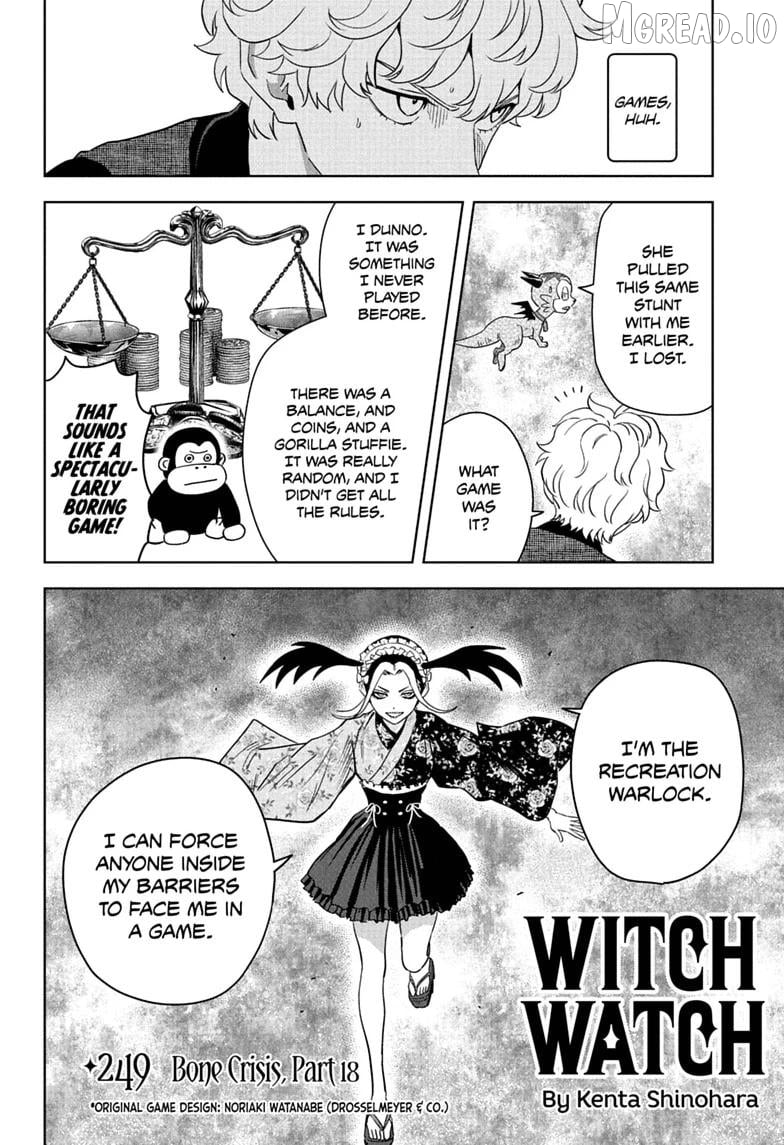 Witch Watch Chapter 249 - page 2