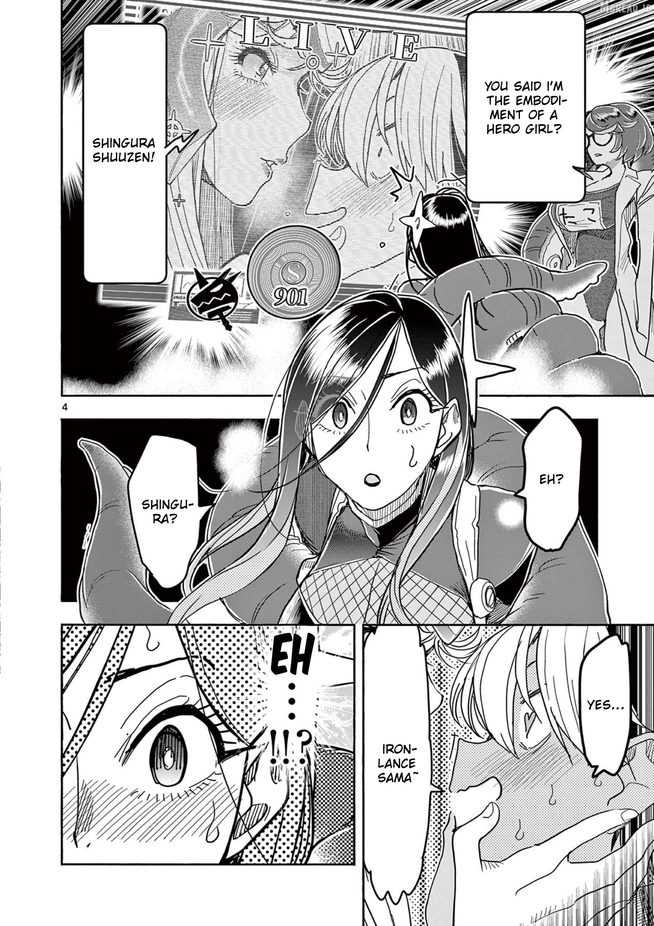 Hero Girl × Healer Boy Touch Or Death Chapter 74 - page 4