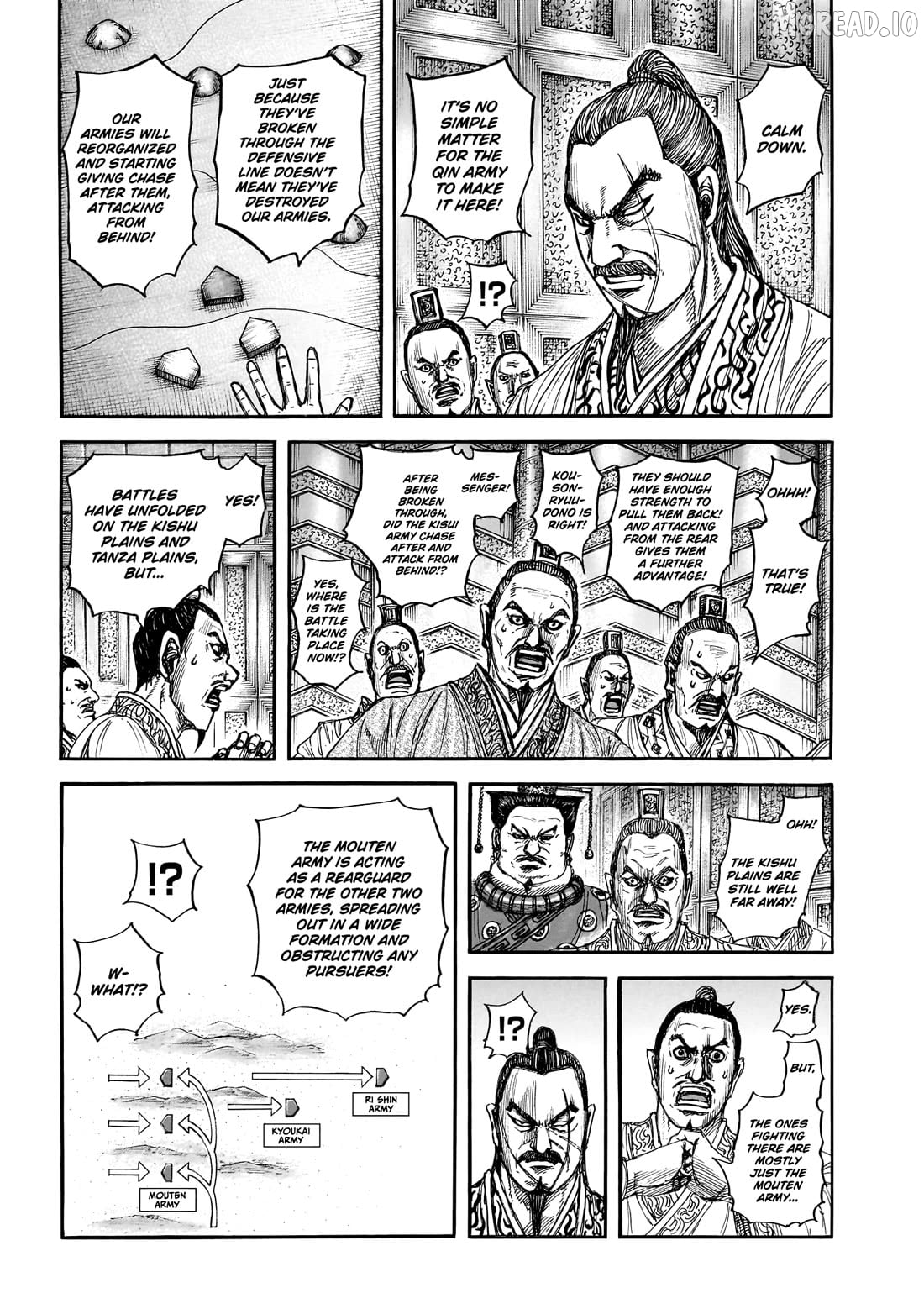 Kingdom - Manga Chapter 876 - page 4
