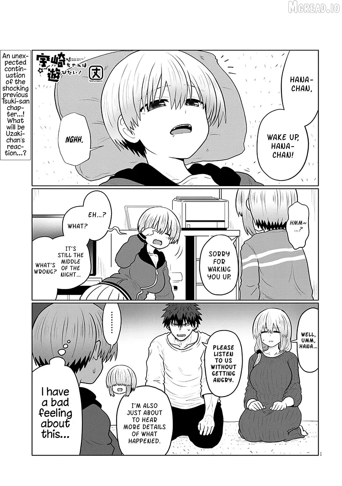 Uzaki-chan wa Asobitai! Chapter 136 - page 1