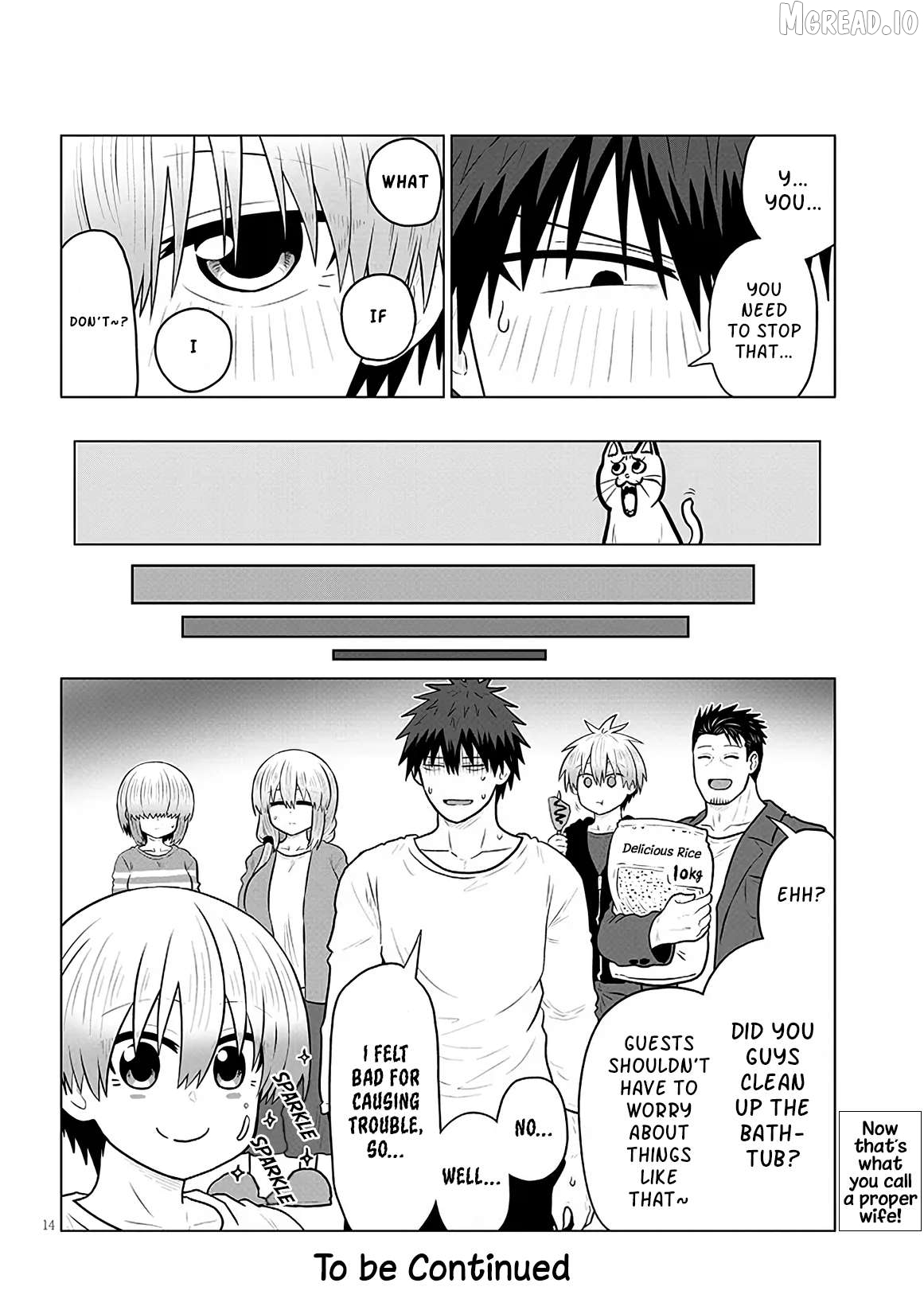 Uzaki-chan wa Asobitai! Chapter 136 - page 14