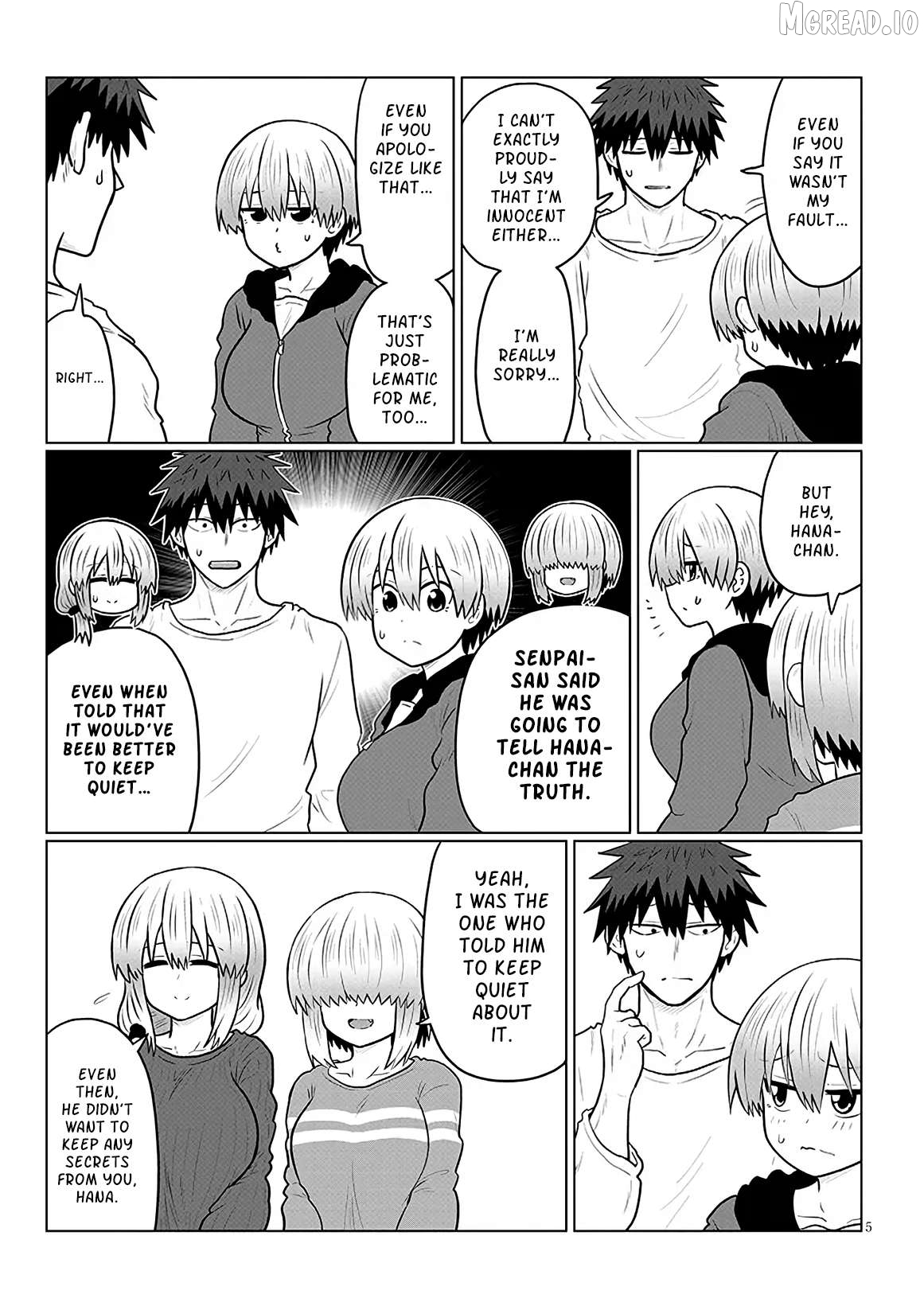 Uzaki-chan wa Asobitai! Chapter 136 - page 5