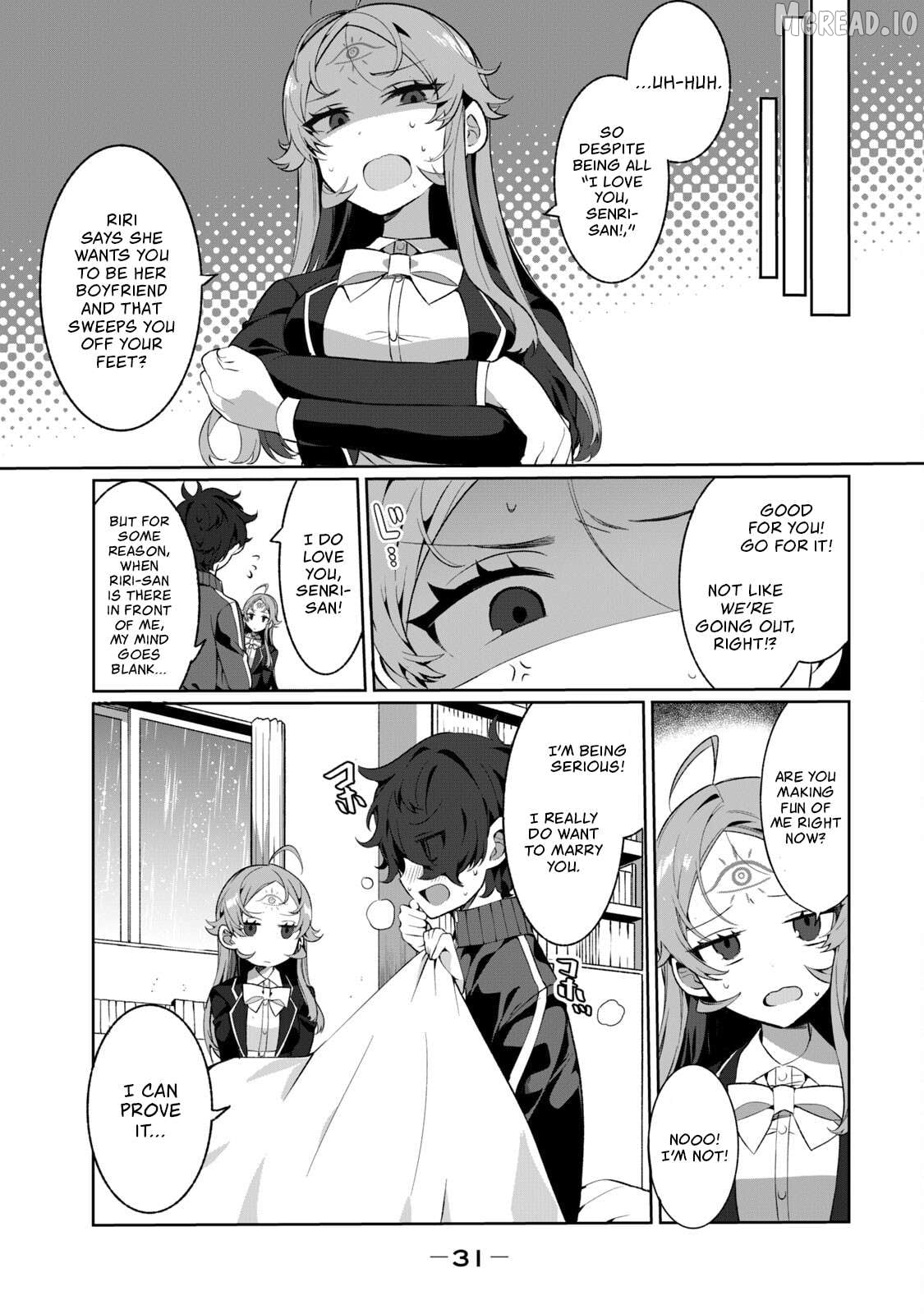 Koi To Senrigan To Aonisai Chapter 10 - page 11