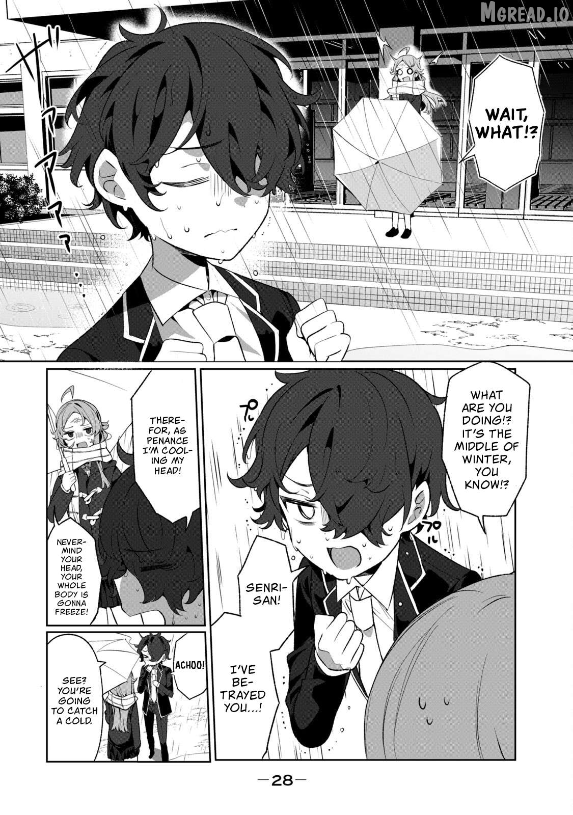 Koi To Senrigan To Aonisai Chapter 10 - page 8