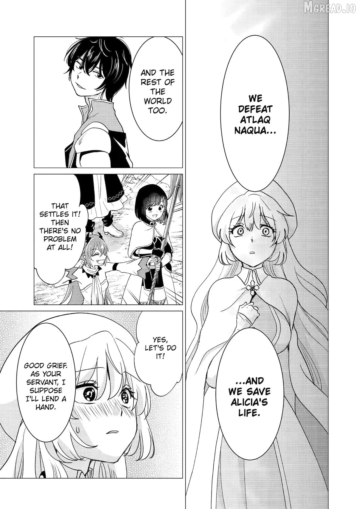 I'm Glad They Kicked Me From The Hero's Party.. But Why're you following me, Great Saintess? Chapter 59 - page 21