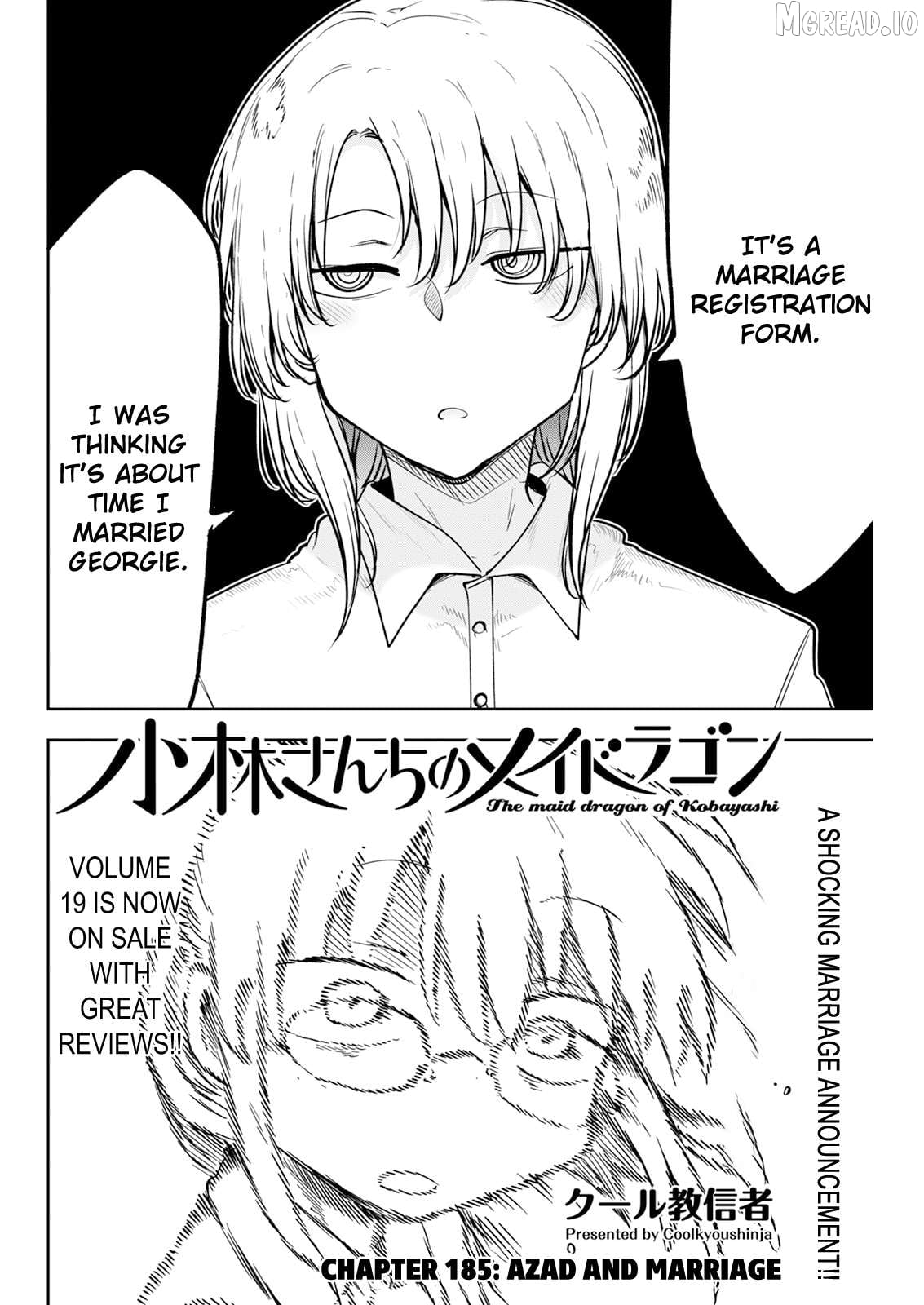 Kobayashi-San Chi No Maid Dragon Chapter 185 - page 2