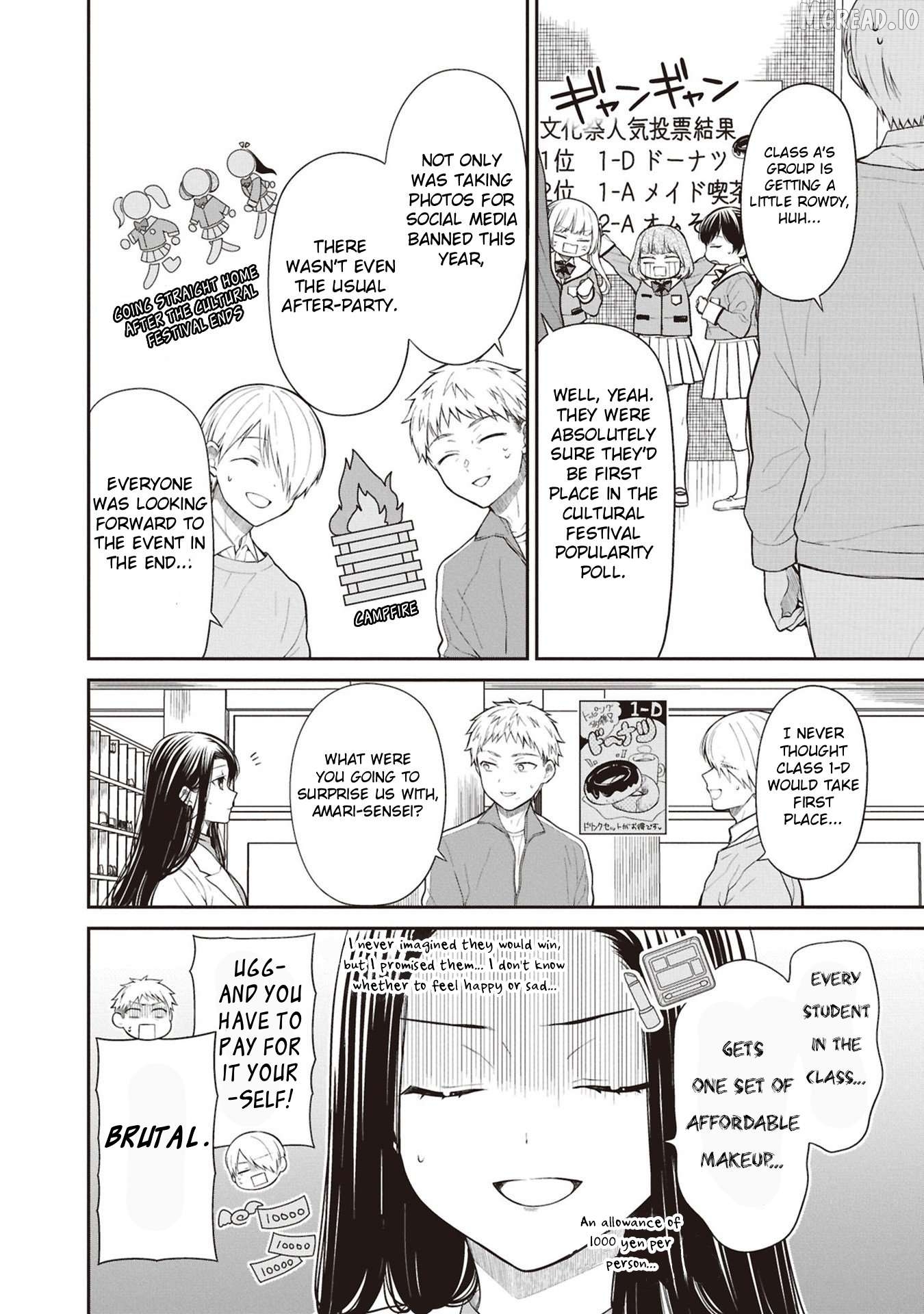 1-Nen A-Gumi No Monster Chapter 70 - page 4