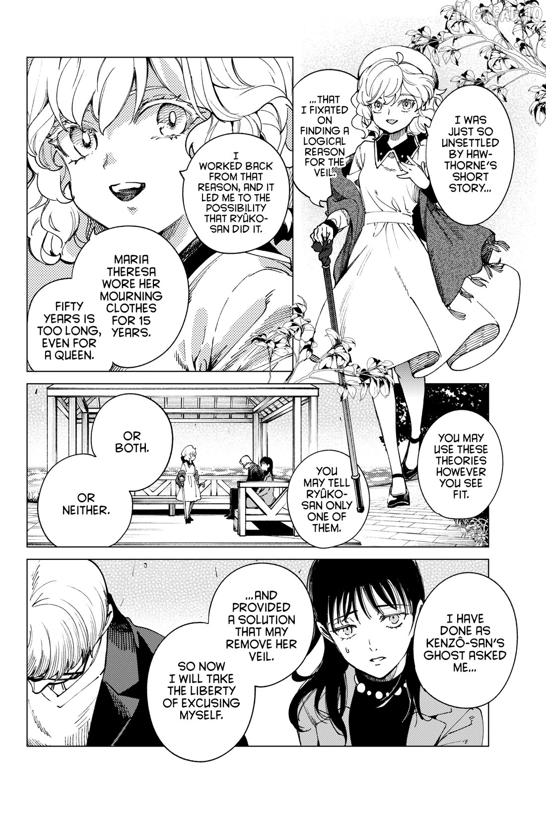 Kyokou Suiri ~ Invented Inference Chapter 74 - page 36