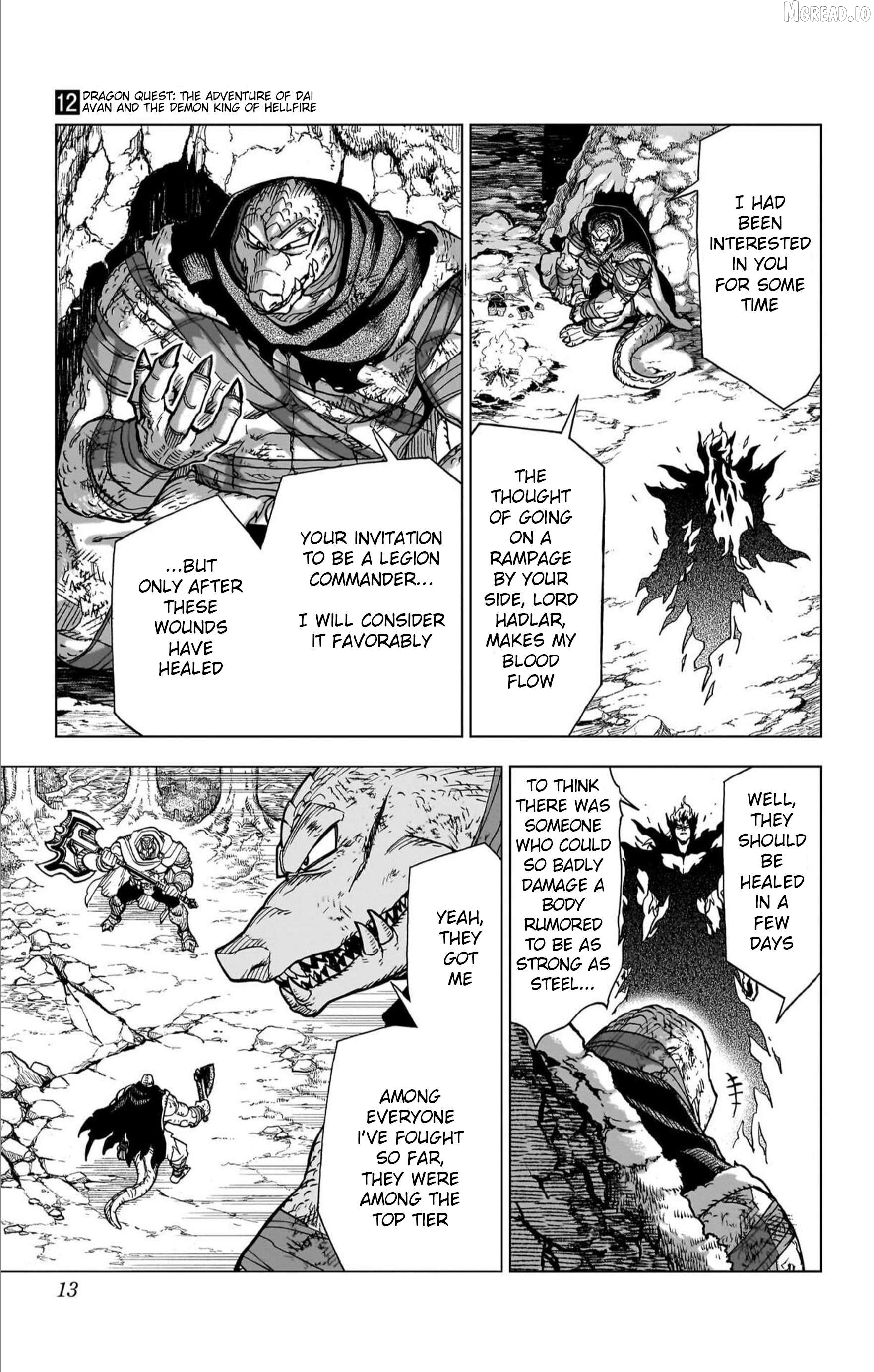 Dragon Quest The Great Adventure Of Dai – Avan The Brave And The Demon King Of Hellfire Chapter 45 - page 12