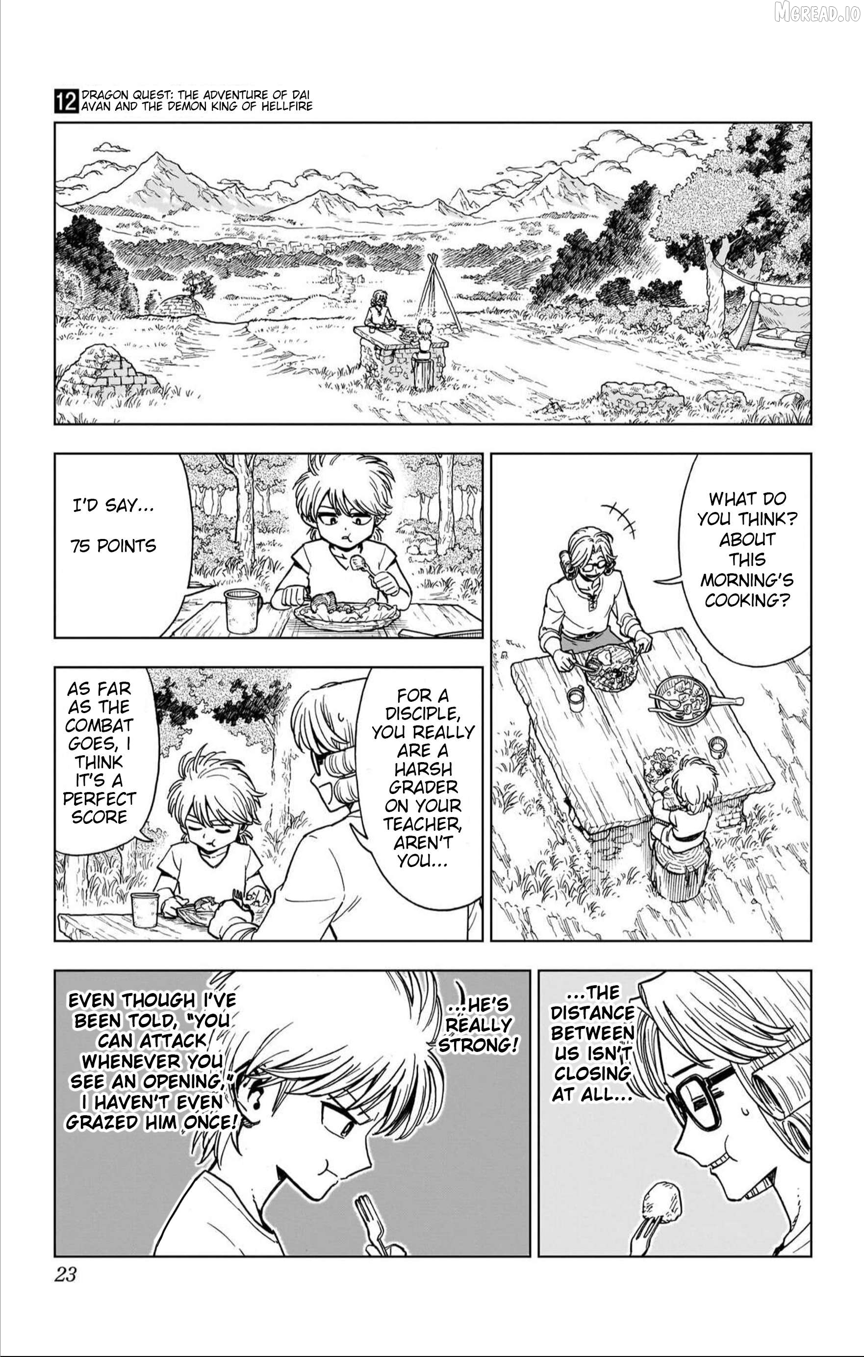 Dragon Quest The Great Adventure Of Dai – Avan The Brave And The Demon King Of Hellfire Chapter 45 - page 22