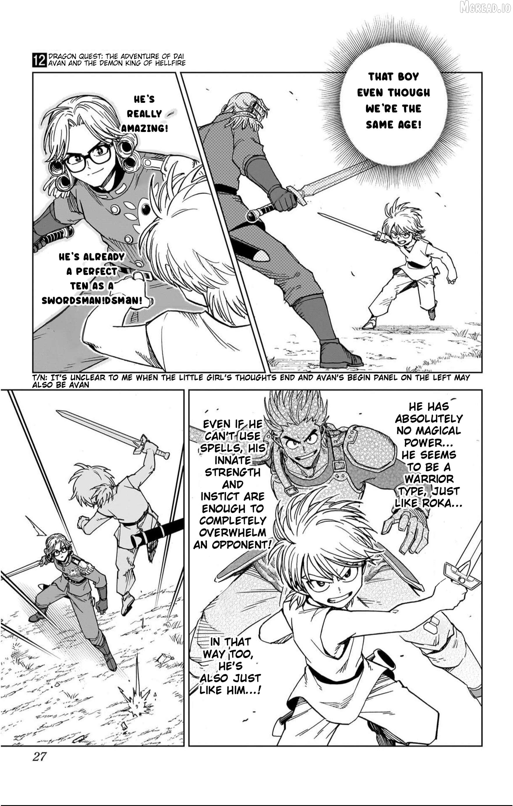 Dragon Quest The Great Adventure Of Dai – Avan The Brave And The Demon King Of Hellfire Chapter 45 - page 26