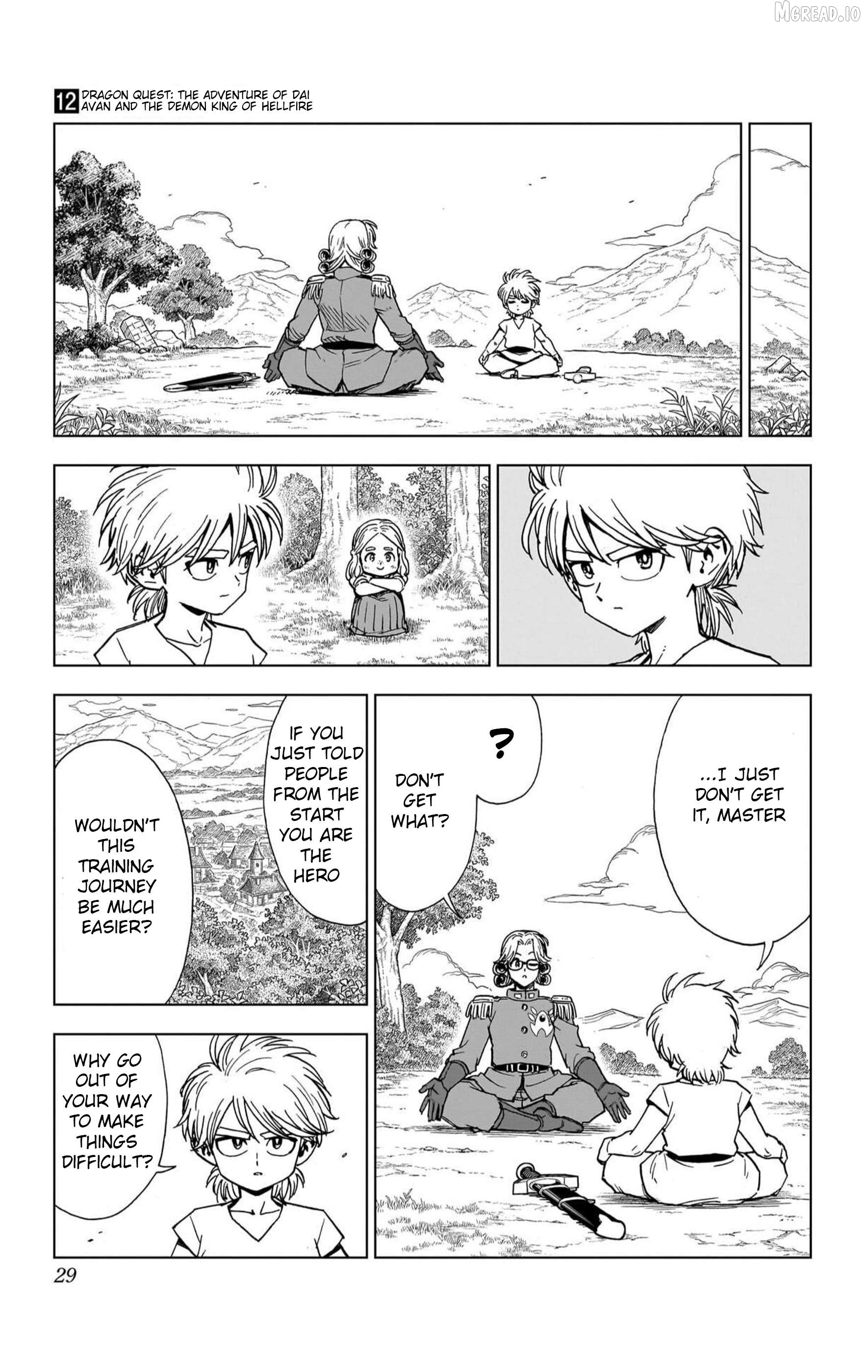 Dragon Quest The Great Adventure Of Dai – Avan The Brave And The Demon King Of Hellfire Chapter 45 - page 28