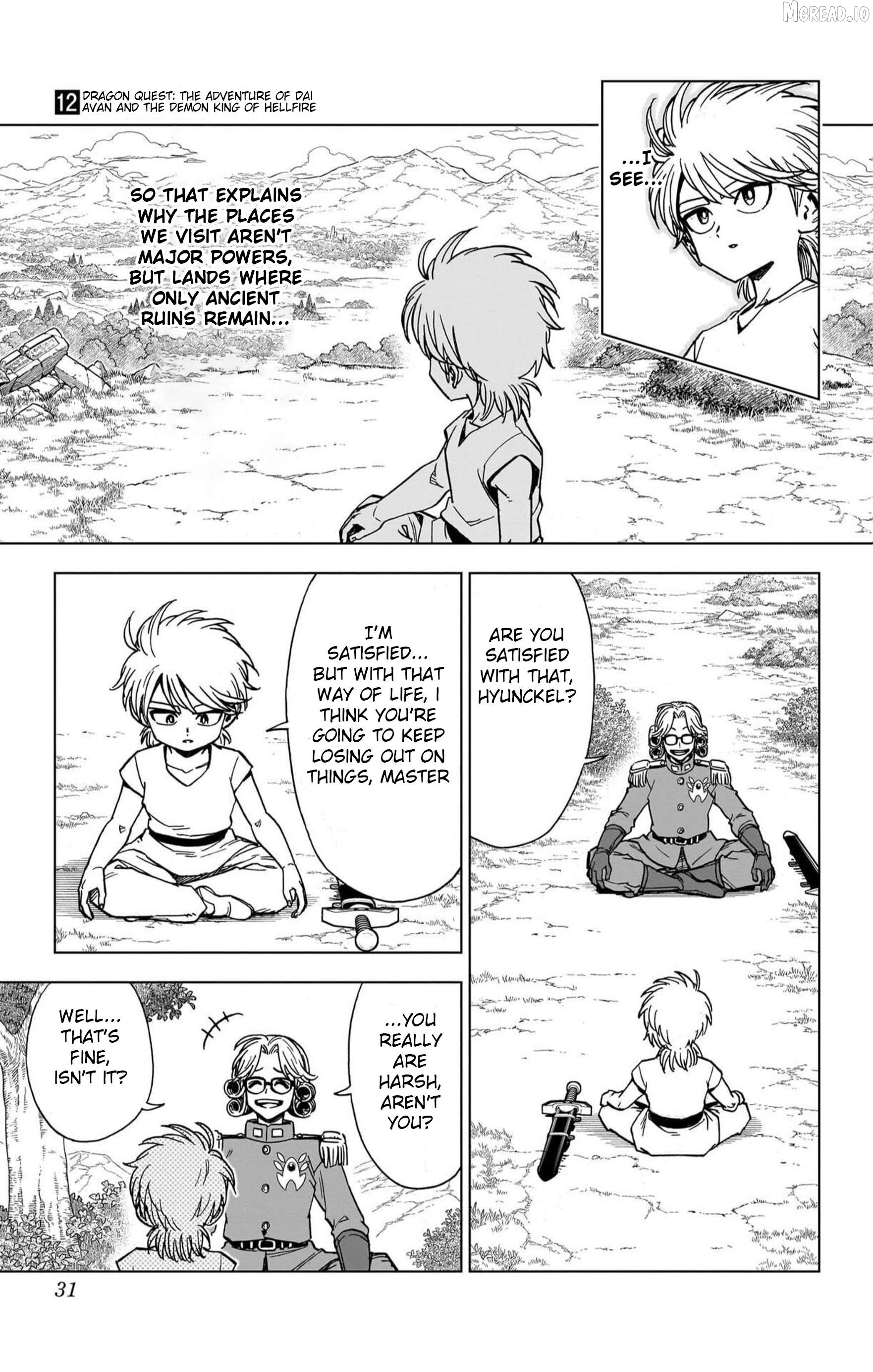 Dragon Quest The Great Adventure Of Dai – Avan The Brave And The Demon King Of Hellfire Chapter 45 - page 30