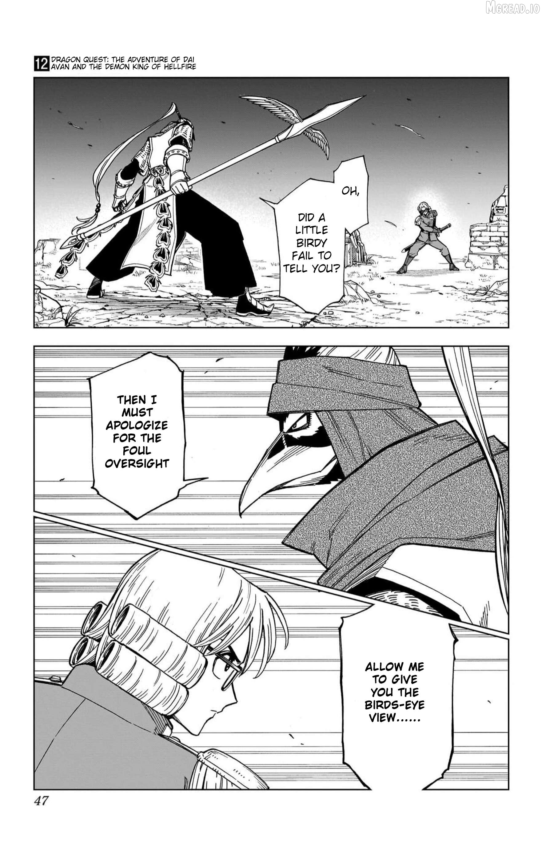 Dragon Quest The Great Adventure Of Dai – Avan The Brave And The Demon King Of Hellfire Chapter 45 - page 46