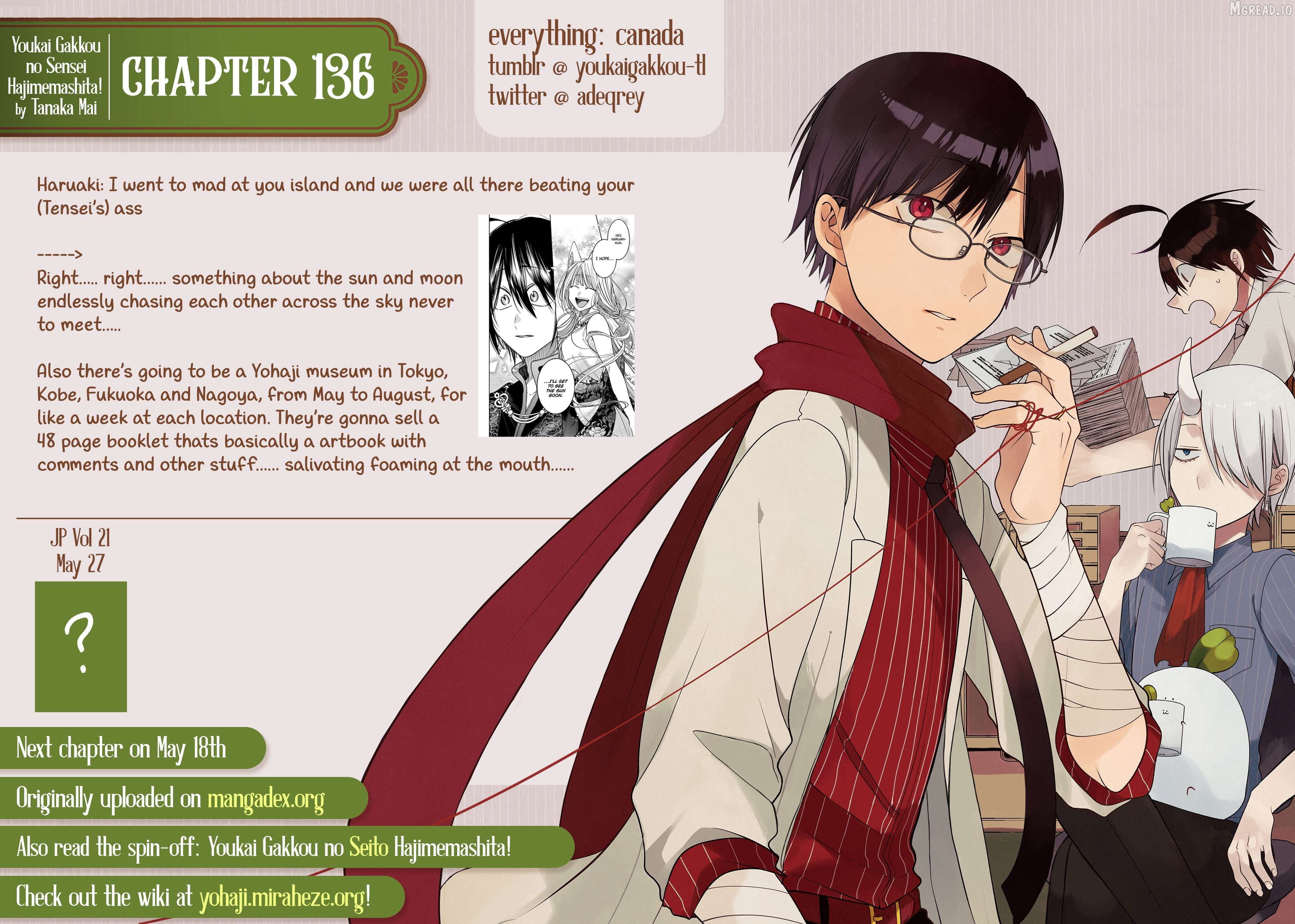 Youkai Gakkou no Sensei Hajimemashita! Chapter 136 - page 35
