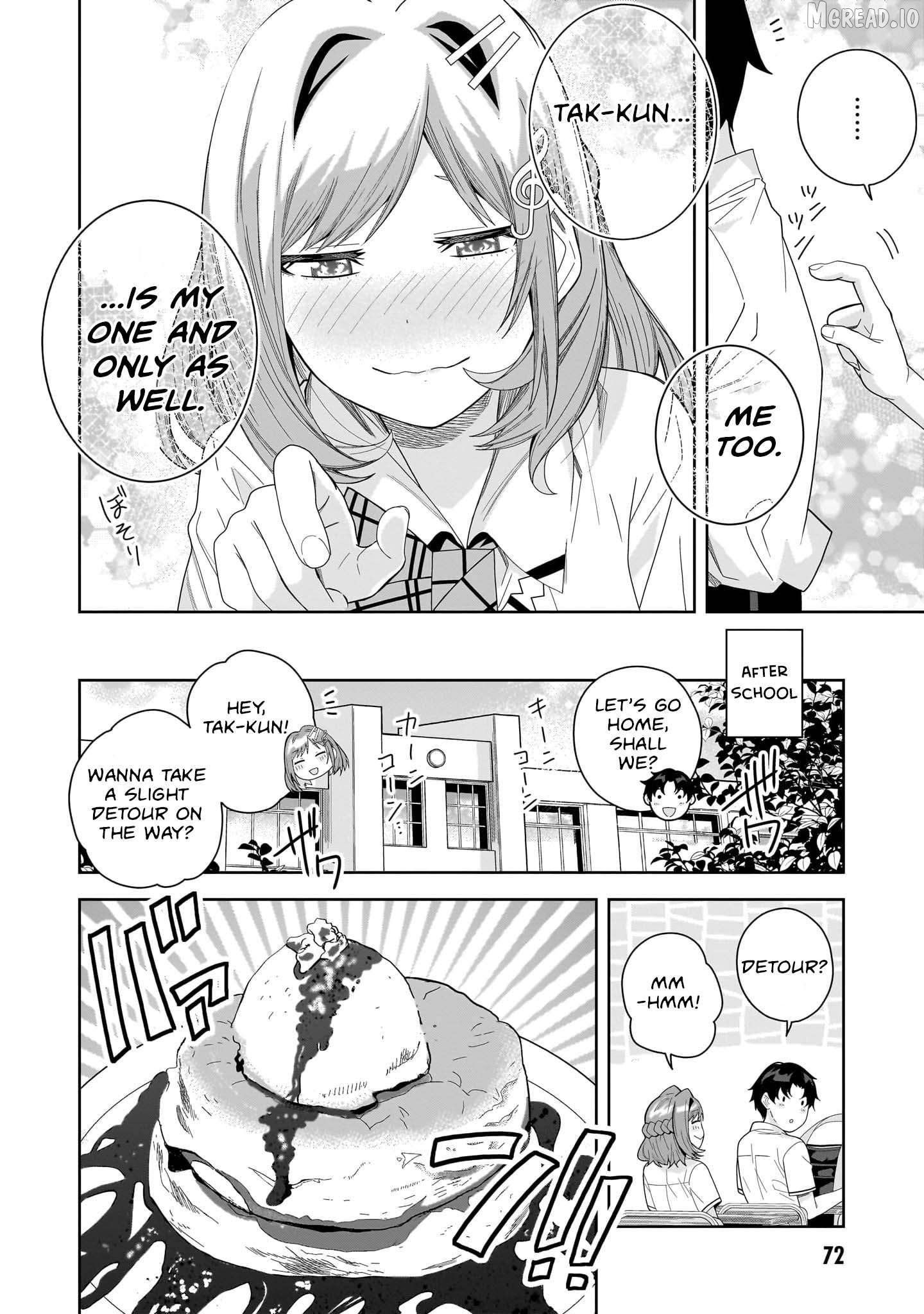 Classmate No Moto Idol Ga, Tonikaku Kyodou Fushin Nan Desu Chapter 25 - page 4