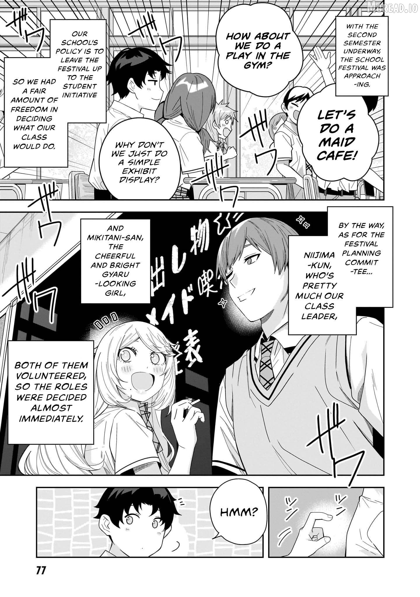 Classmate No Moto Idol Ga, Tonikaku Kyodou Fushin Nan Desu Chapter 25 - page 9