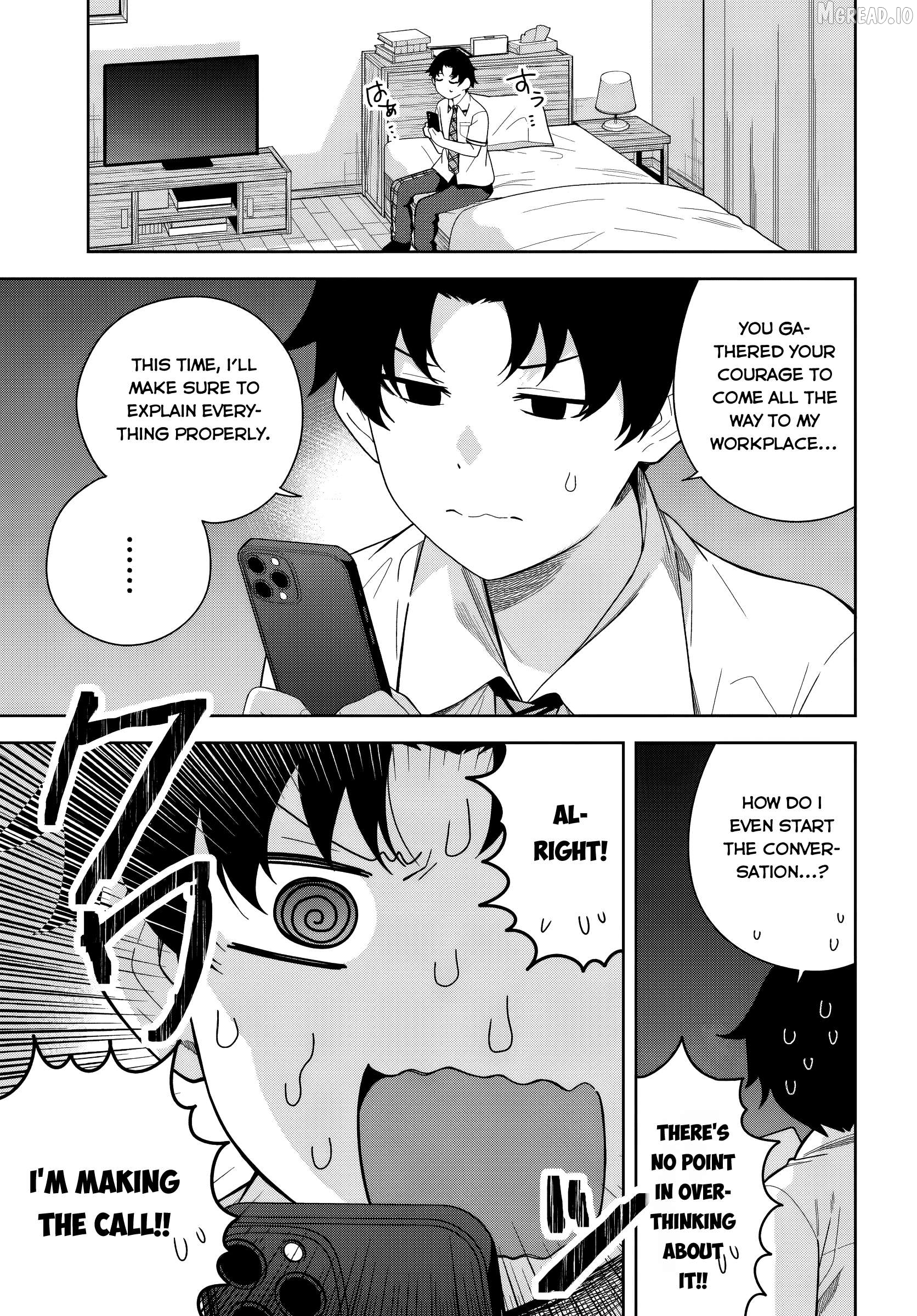 Classmate No Moto Idol Ga, Tonikaku Kyodou Fushin Nan Desu Chapter 26 - page 13