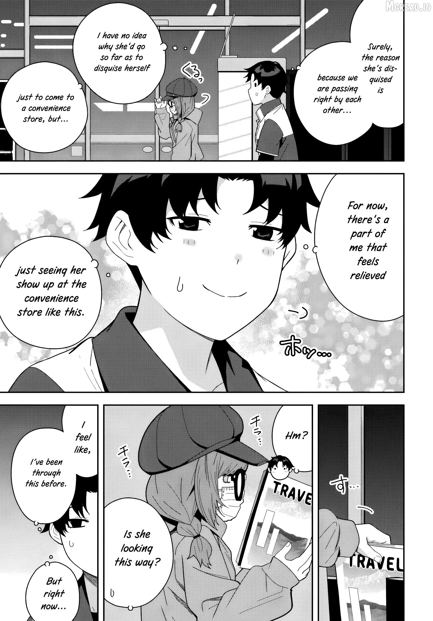Classmate No Moto Idol Ga, Tonikaku Kyodou Fushin Nan Desu Chapter 26 - page 5