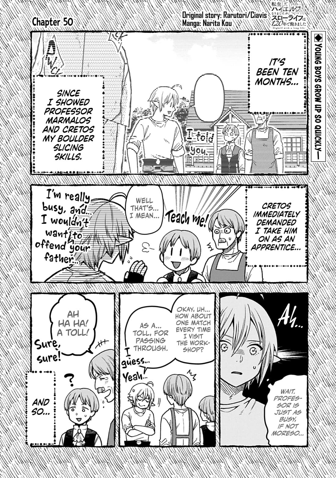 Growing Tired Of The Lazy High Elf Life After 120 Years Chapter 50 - page 2