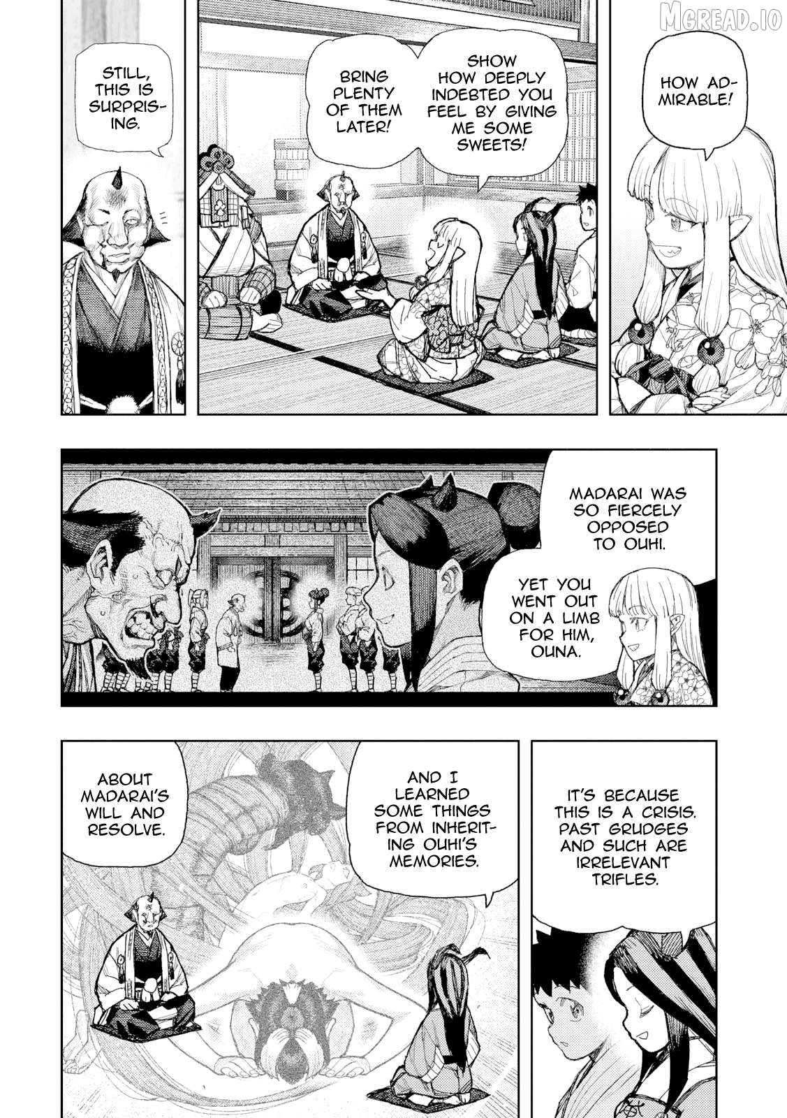 Tsugumomo - Manga Chapter 185 - page 17