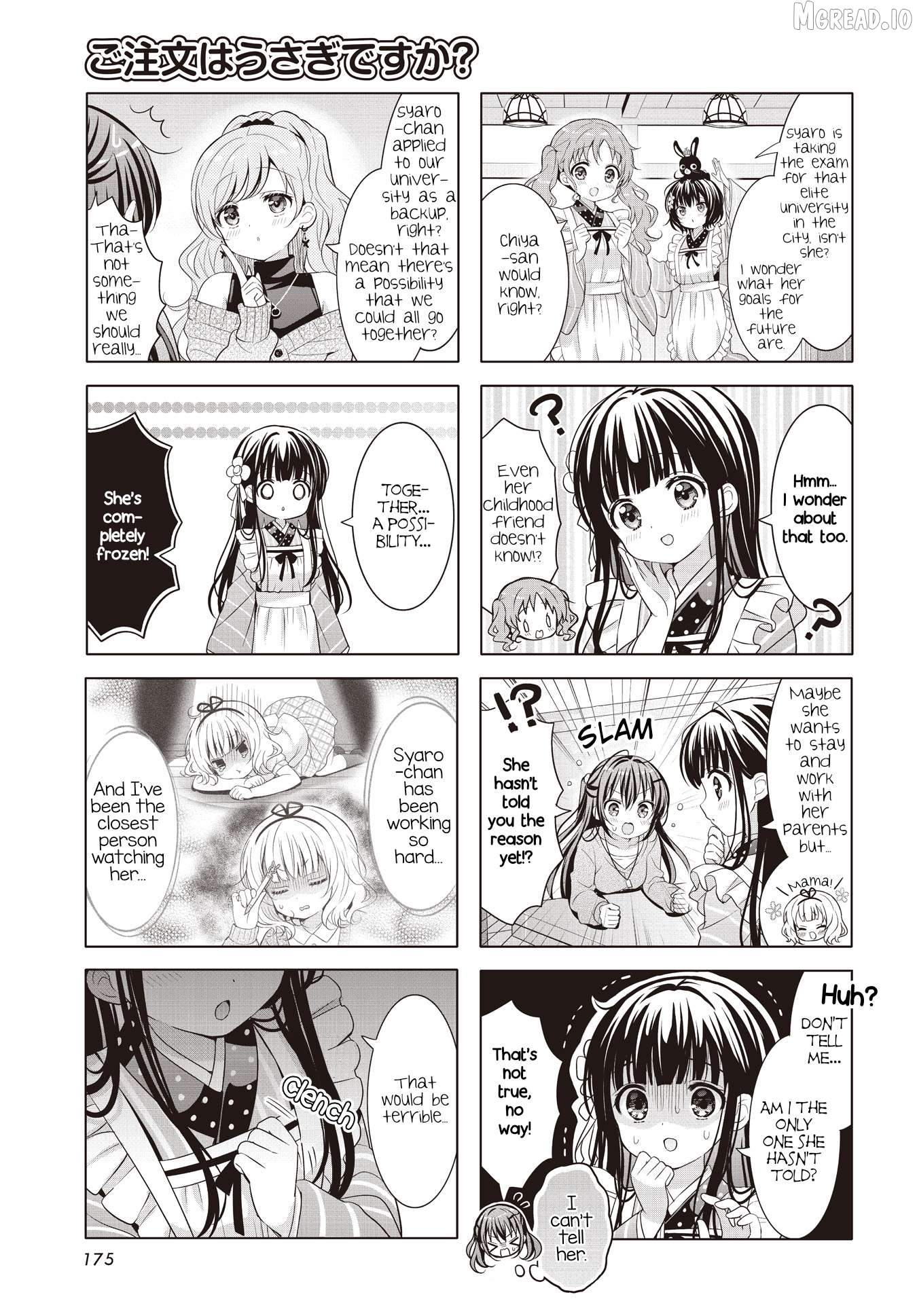 Gochuumon wa Usagi Desu ka? Chapter 187 - page 3