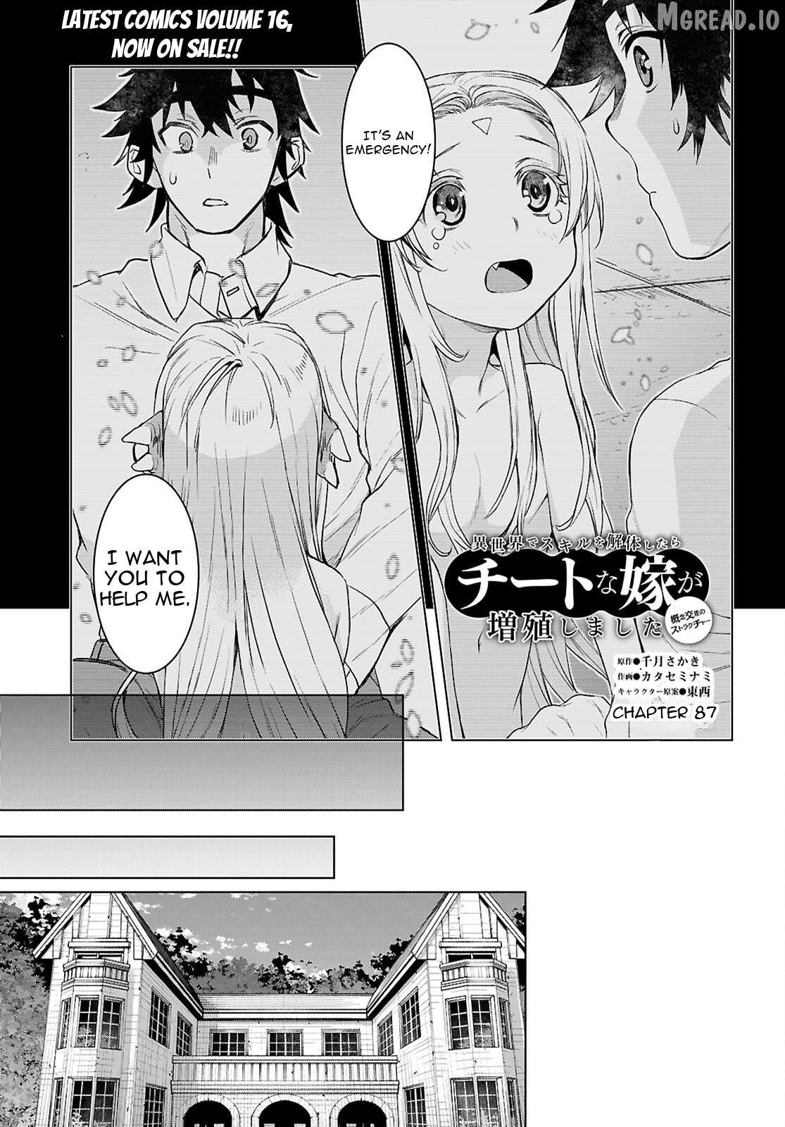 Isekai de Skill wo Kaitai shitara Cheat na Yome ga Zoushoku Shimashita: Gainen Kousa no Structure Chapter 87 - page 1