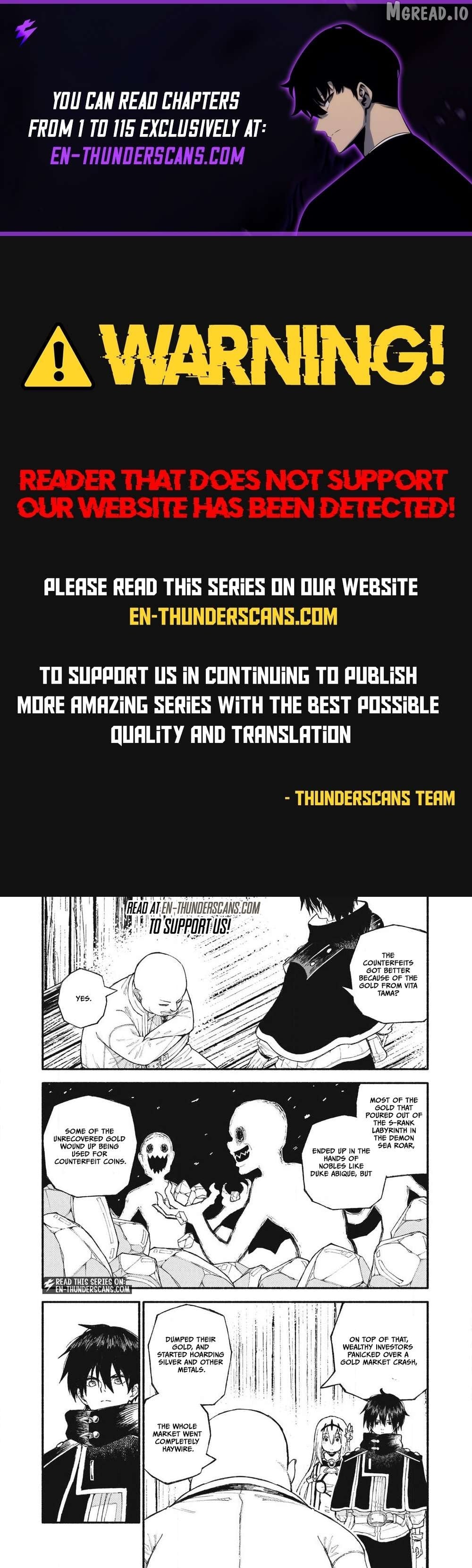 Skill Lender’s retrieving (Tale) ~I told you it’s 10% per 10 days at first, didn’t I~ Chapter 99 - page 1