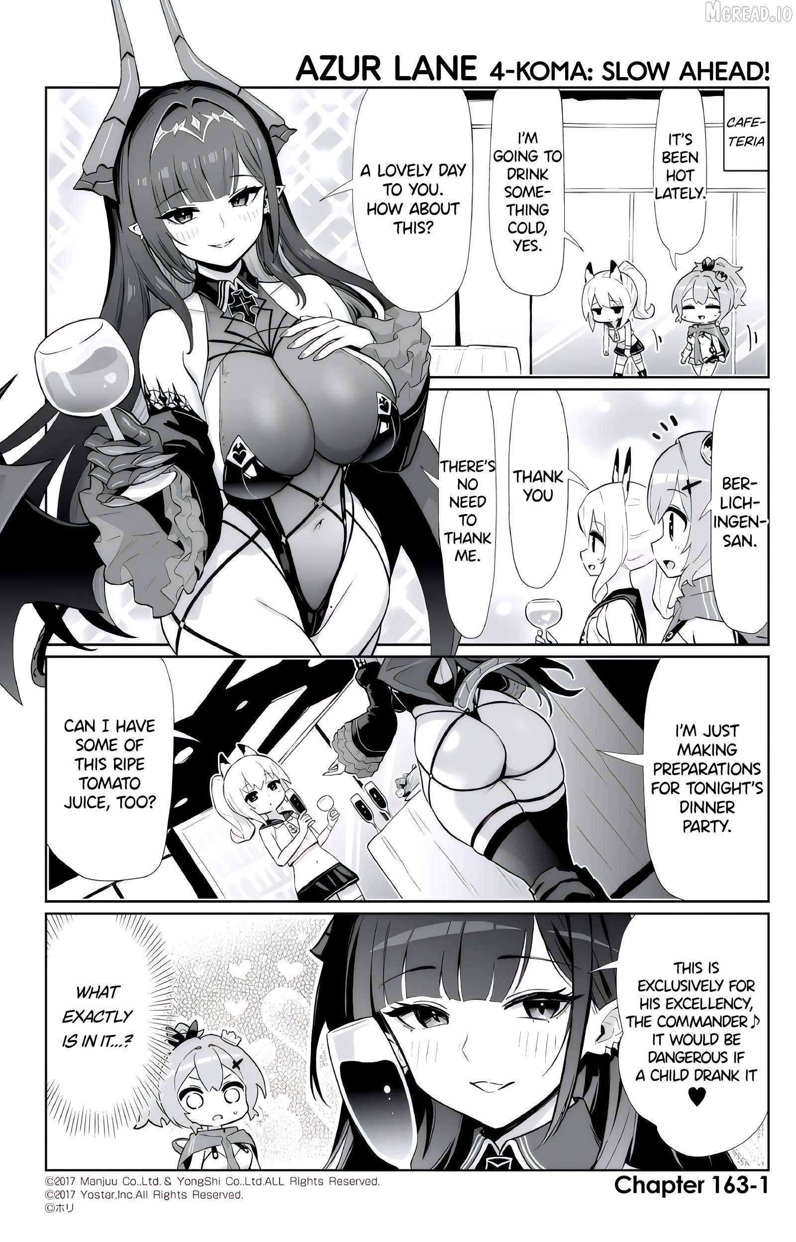 Azur Lane 4-Koma: Slow Ahead Chapter 163 - page 1