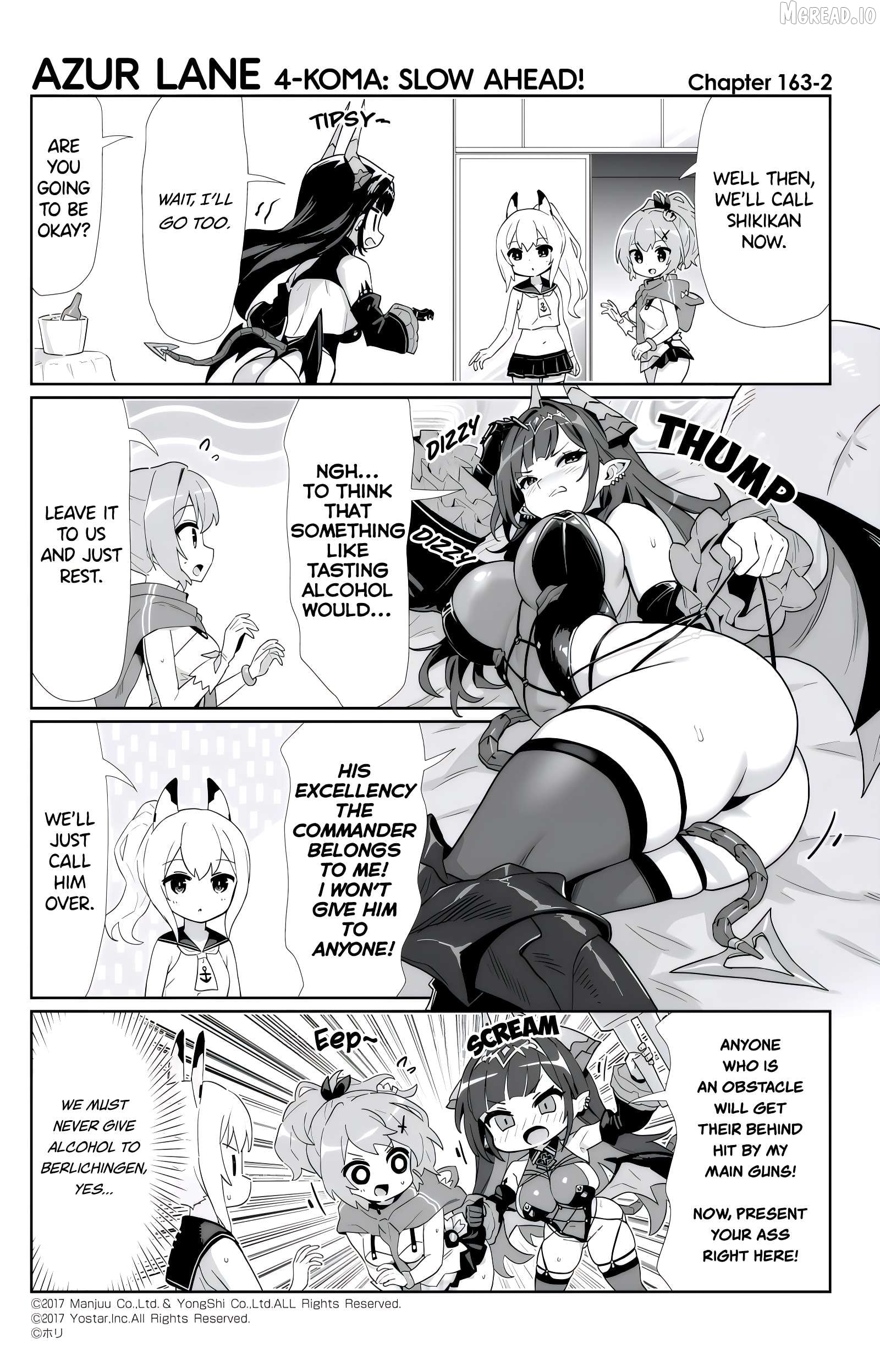Azur Lane 4-Koma: Slow Ahead Chapter 163 - page 2