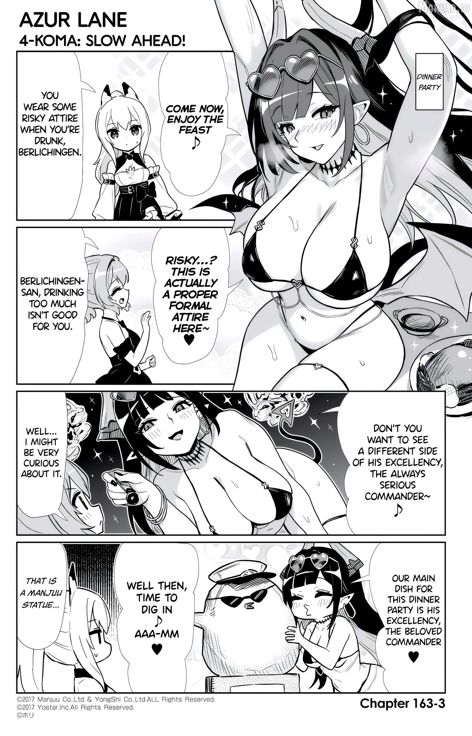 Azur Lane 4-Koma: Slow Ahead Chapter 163 - page 3