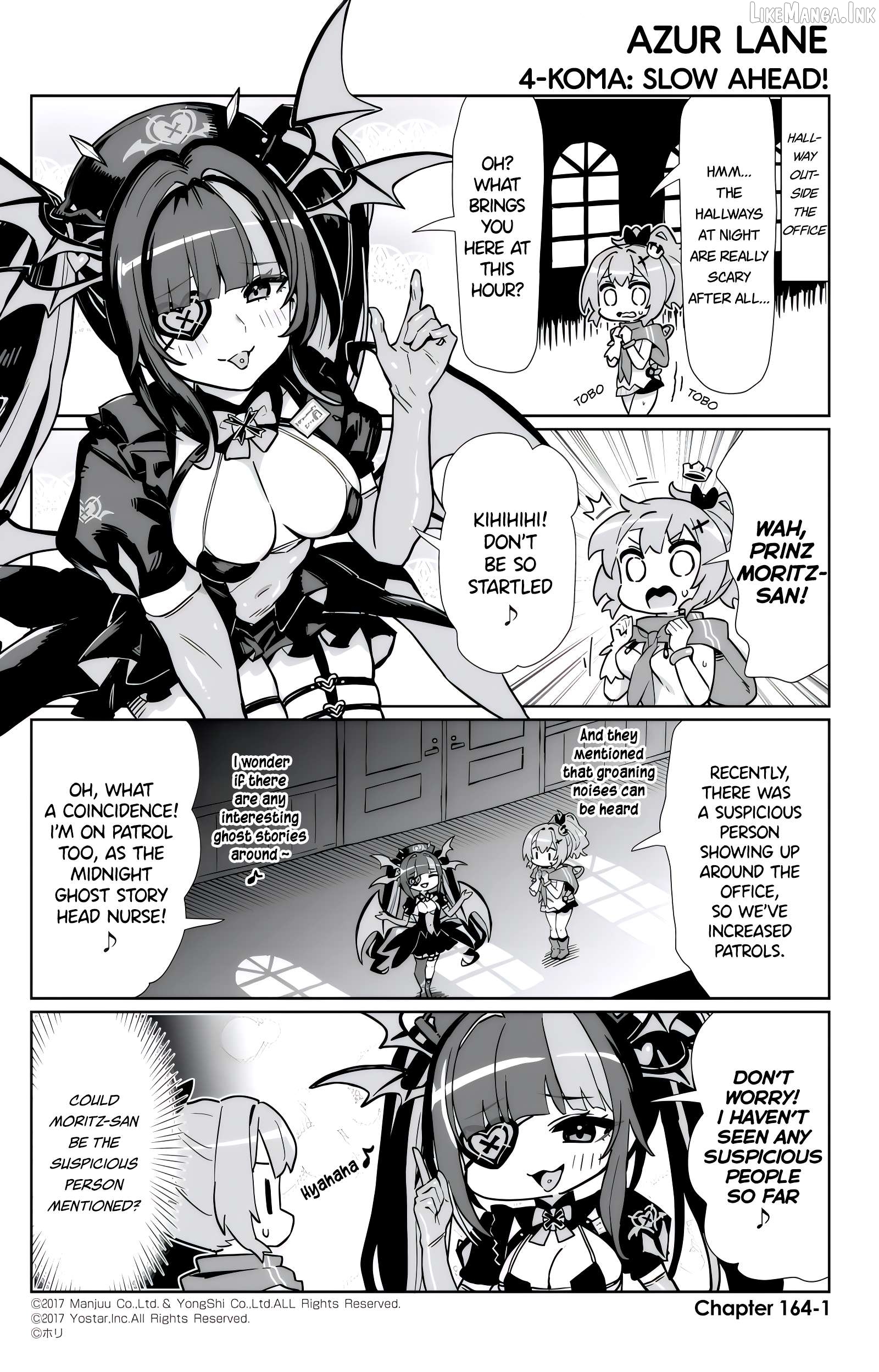 Azur Lane 4-Koma: Slow Ahead Chapter 164 - page 1