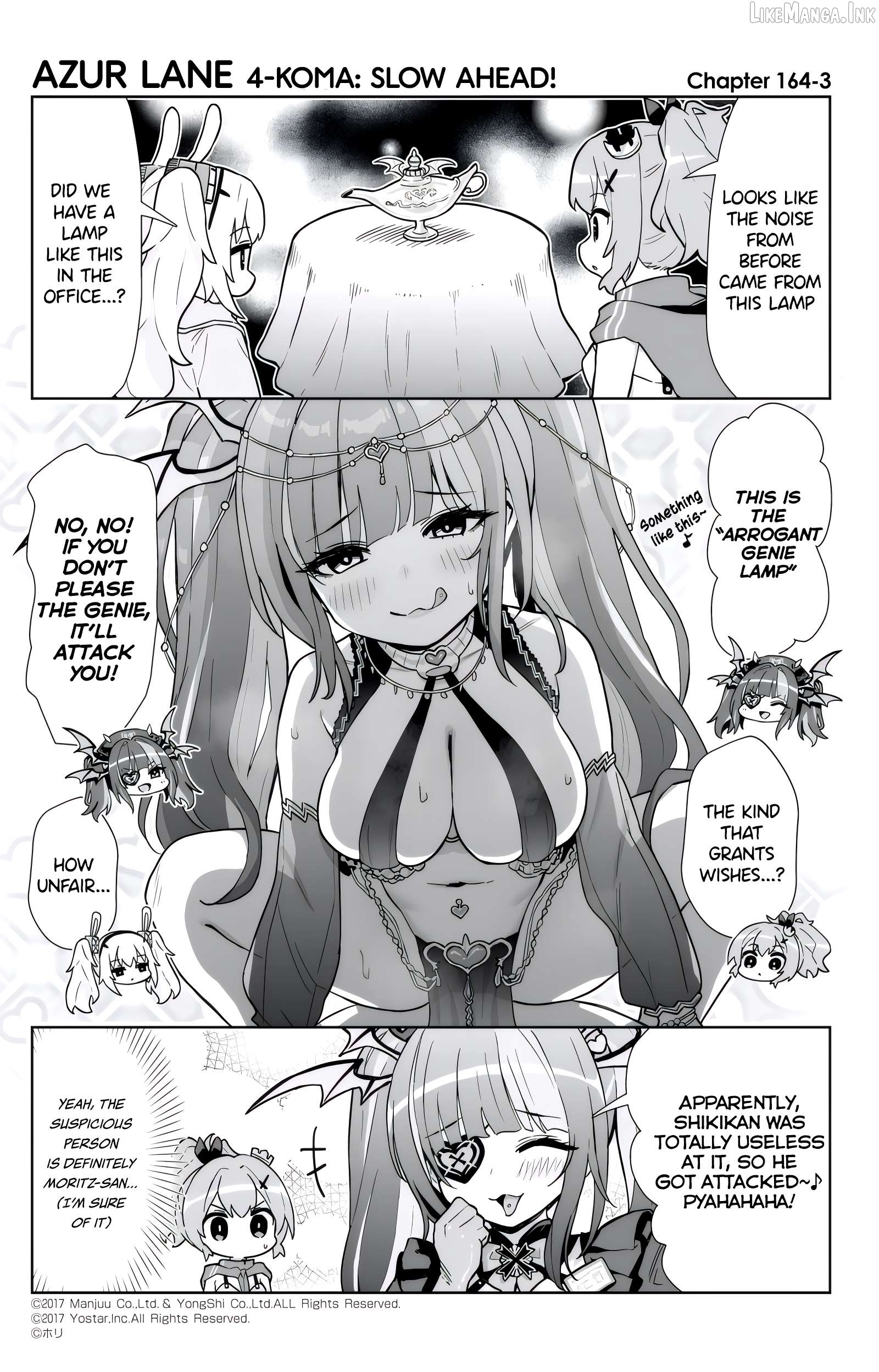 Azur Lane 4-Koma: Slow Ahead Chapter 164 - page 3