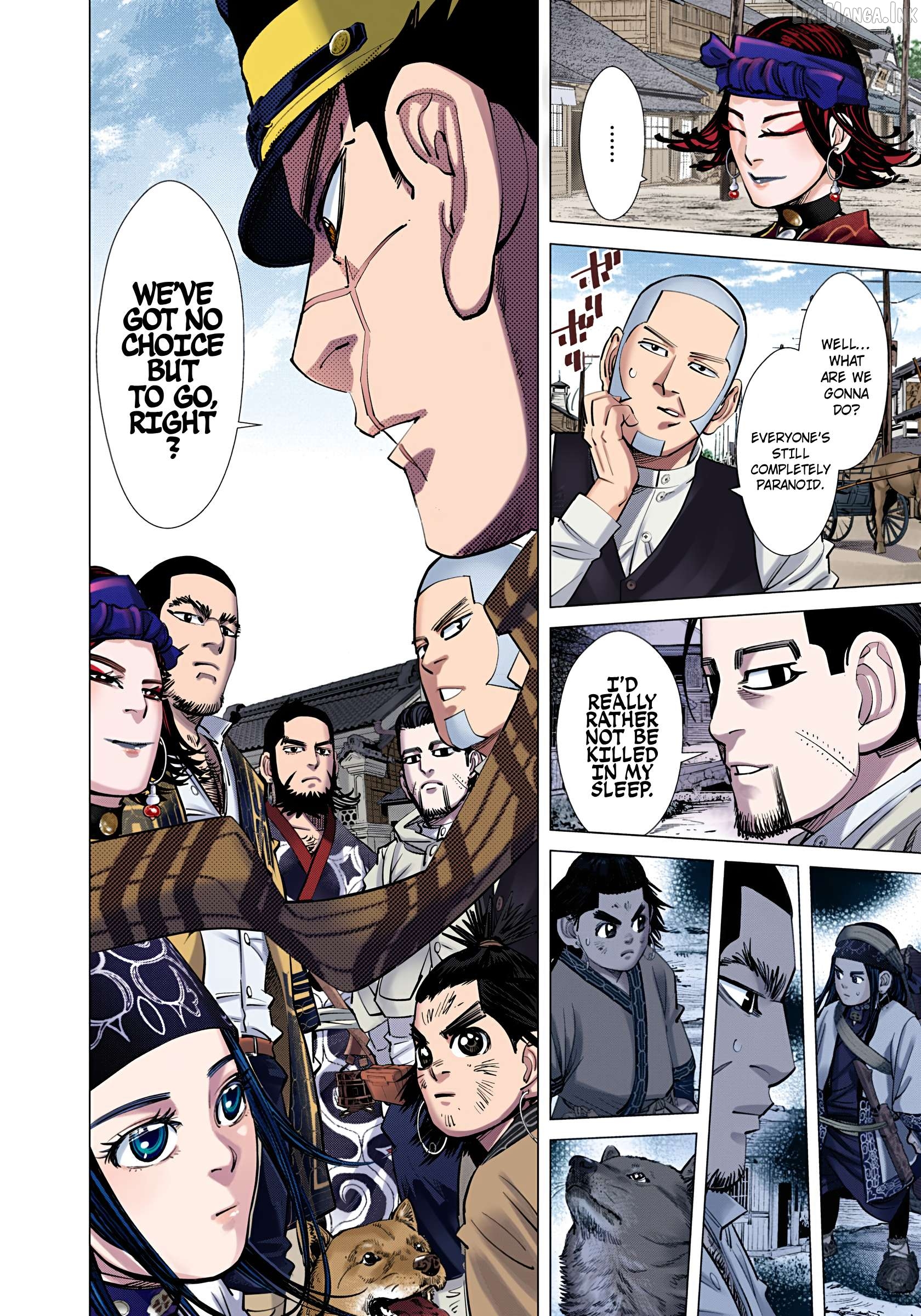 Golden Kamuy - Digital Colored Comics Chapter 117 - page 4