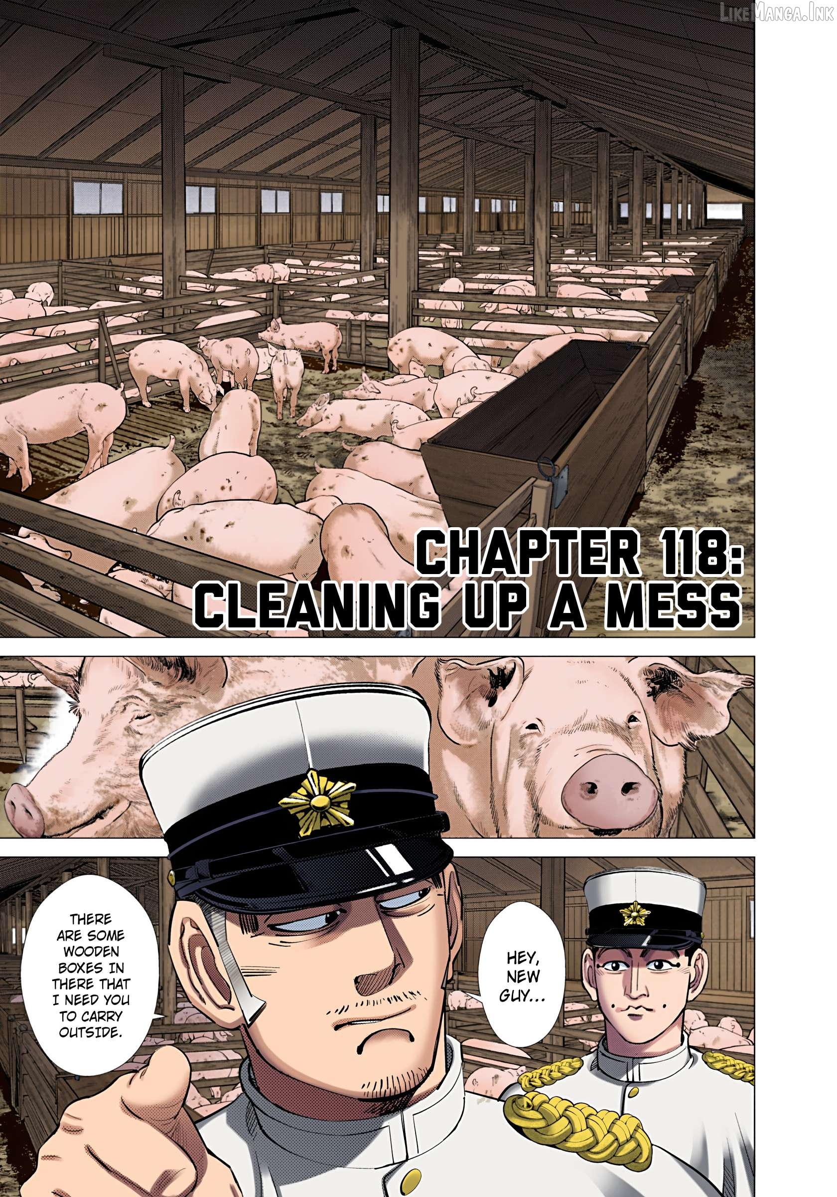 Golden Kamuy - Digital Colored Comics Chapter 118 - page 1