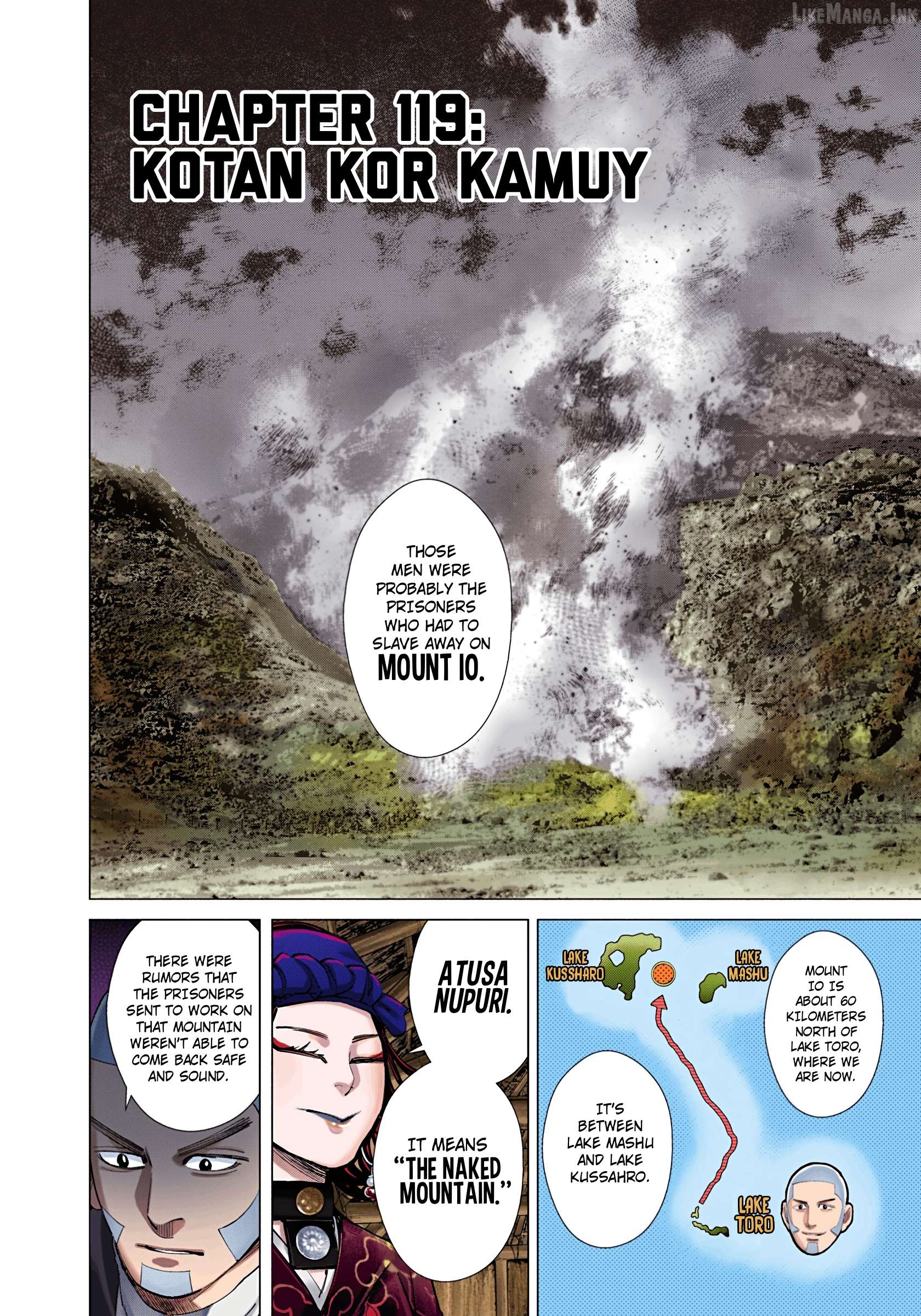 Golden Kamuy - Digital Colored Comics Chapter 119 - page 2