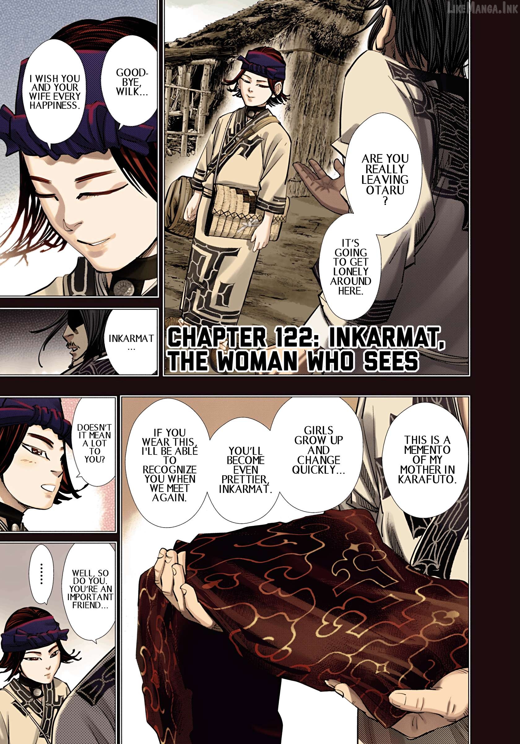 Golden Kamuy - Digital Colored Comics Chapter 122 - page 1