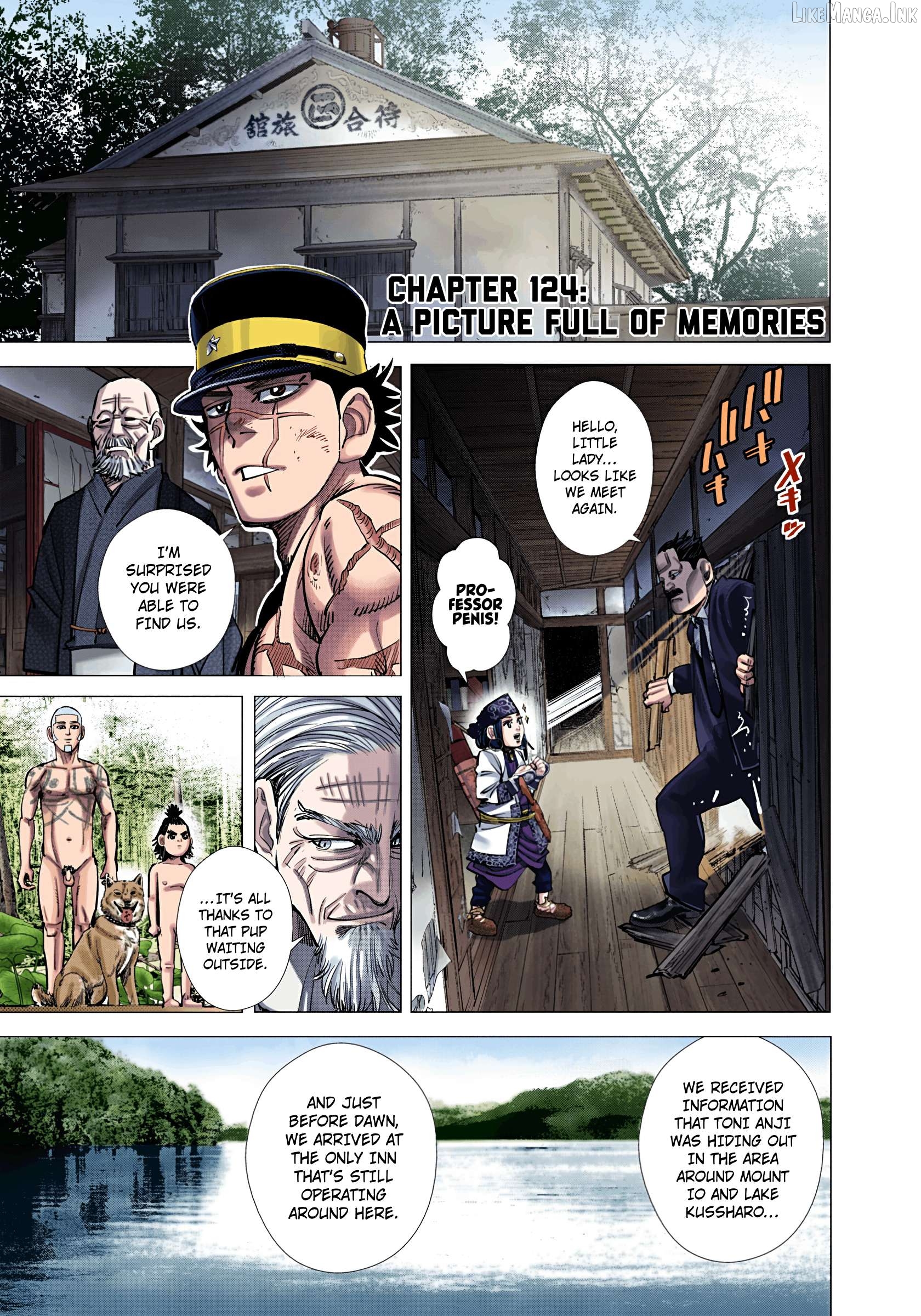 Golden Kamuy - Digital Colored Comics Chapter 124 - page 1