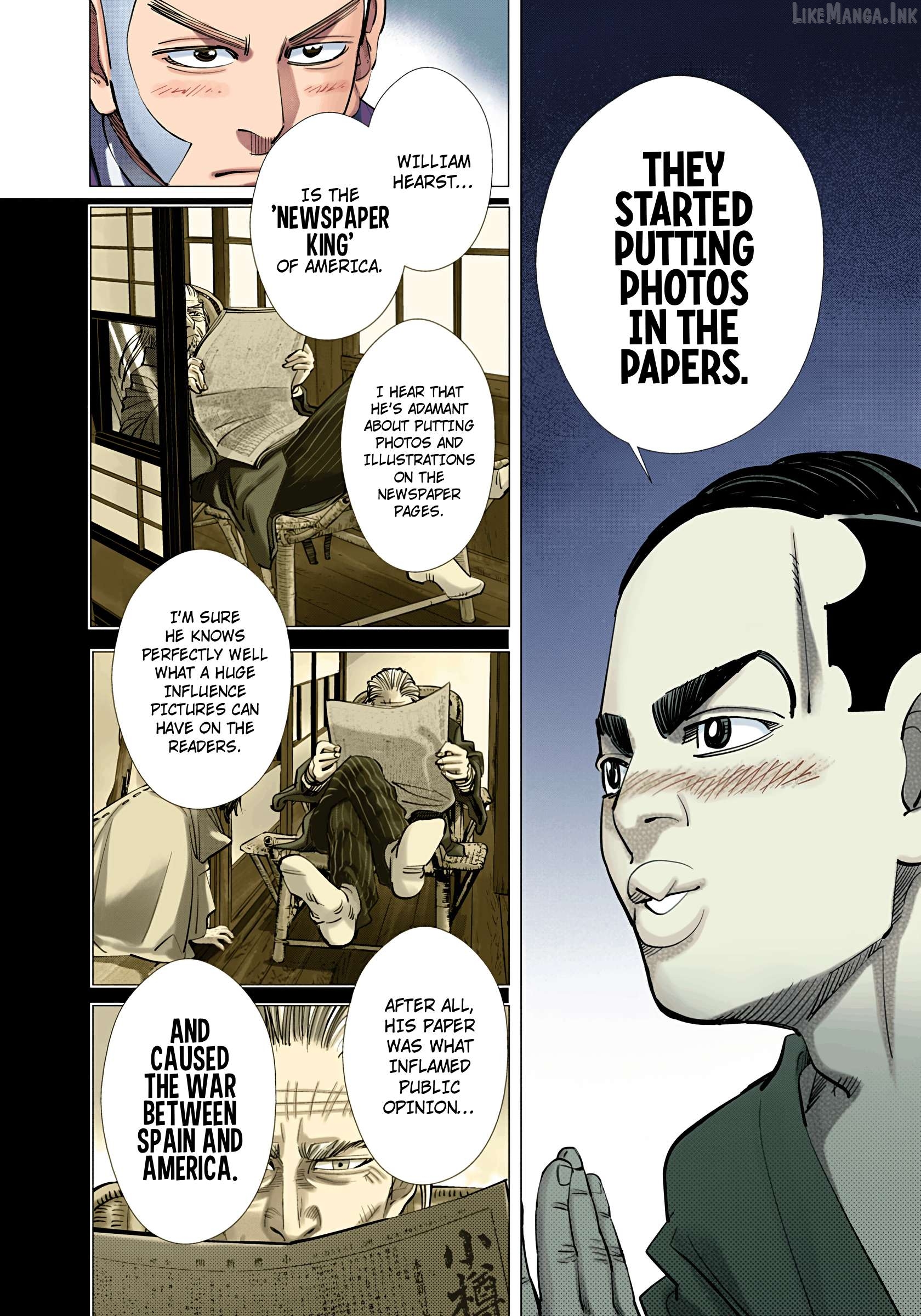 Golden Kamuy - Digital Colored Comics Chapter 124 - page 15