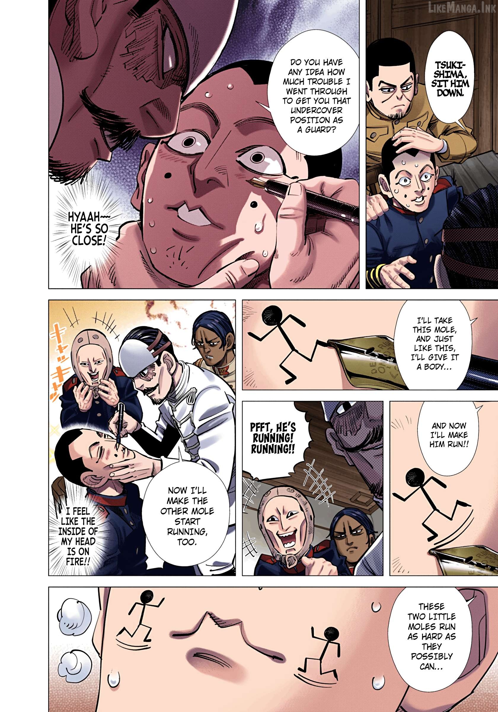 Golden Kamuy - Digital Colored Comics Chapter 124 - page 7