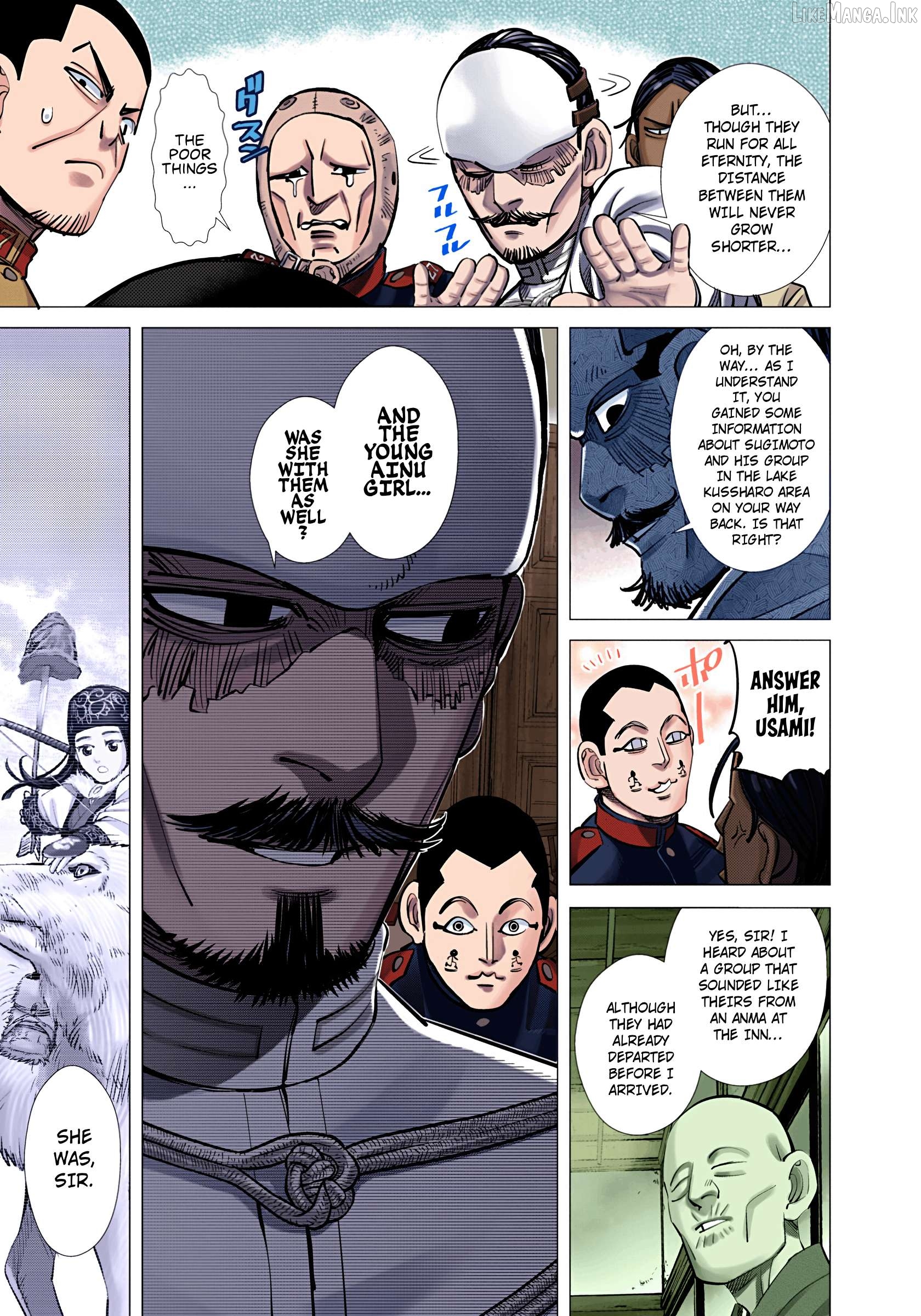 Golden Kamuy - Digital Colored Comics Chapter 124 - page 8