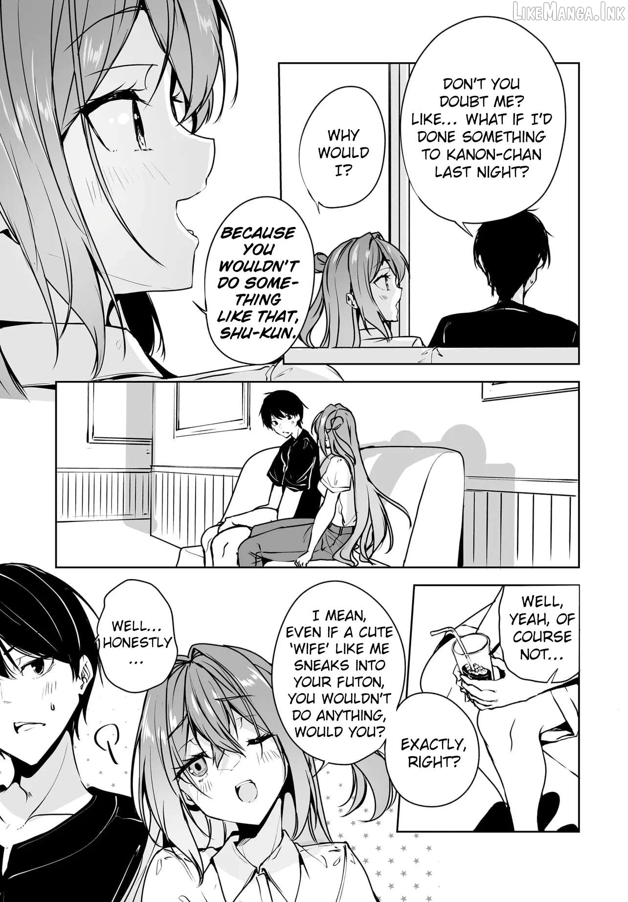 Danshi Da To Omotteita Osananajimi To No Shinkon Seikatsu Ga Umakuiki Sugiru Kudan Ni Tsuite Chapter 20 - page 21