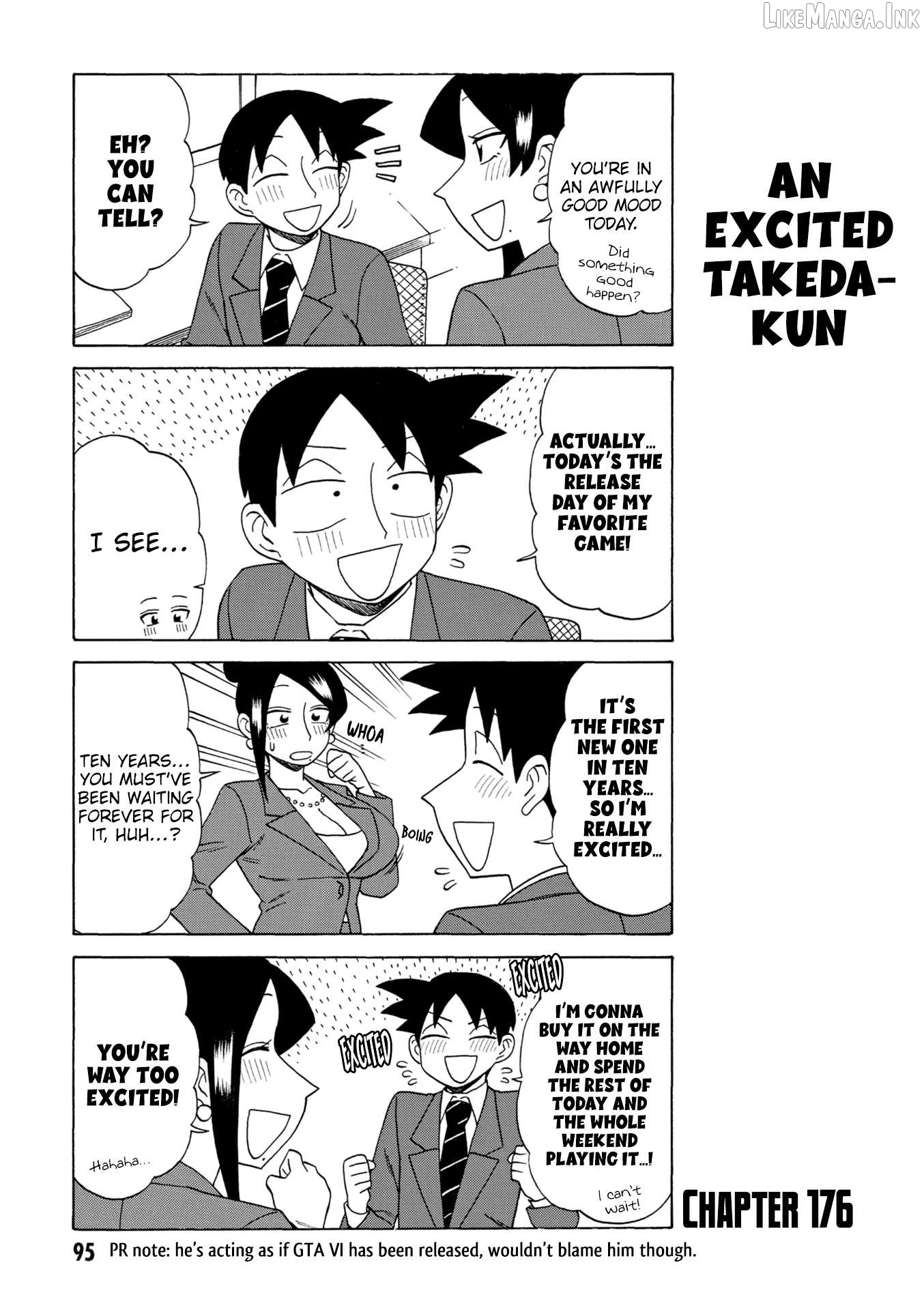 Bijin Onna Joushi Takizawa-san Chapter 176 - page 1