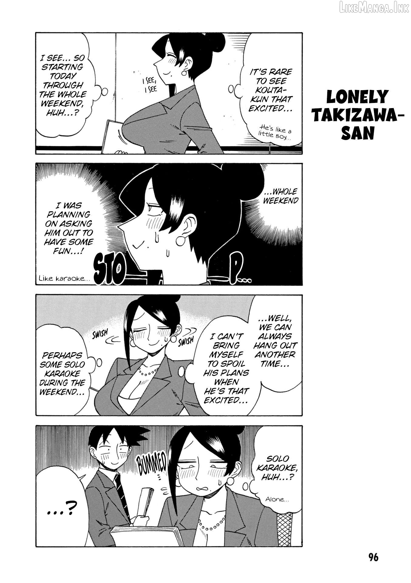 Bijin Onna Joushi Takizawa-san Chapter 176 - page 2