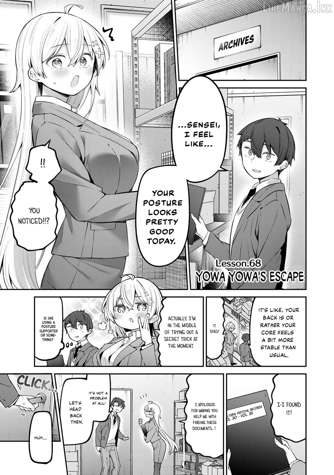 Weak-kneed Teacher Chapter 68 - page 1