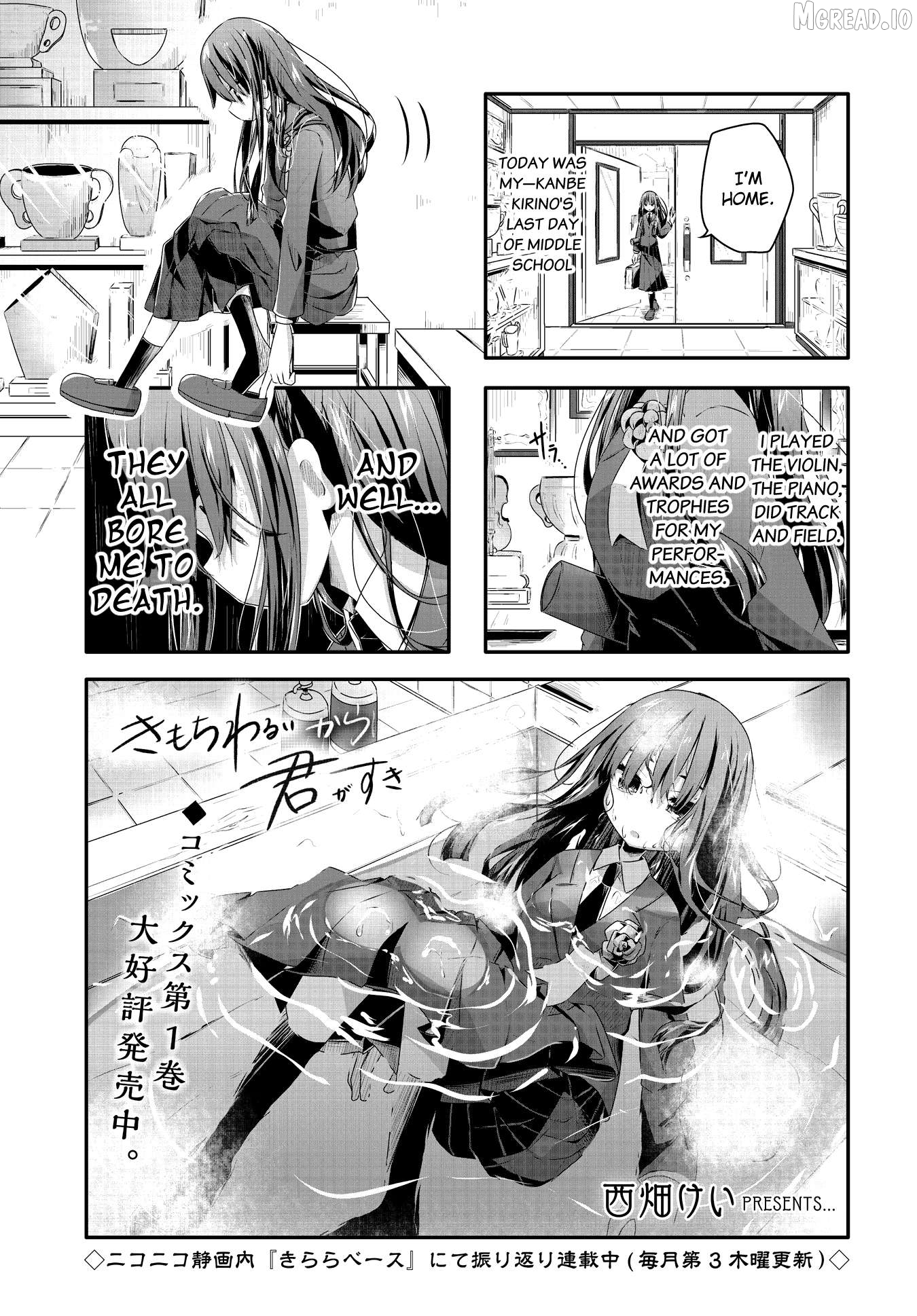 Kimochi Warui kara Kimi ga Suki Chapter 16 - page 1