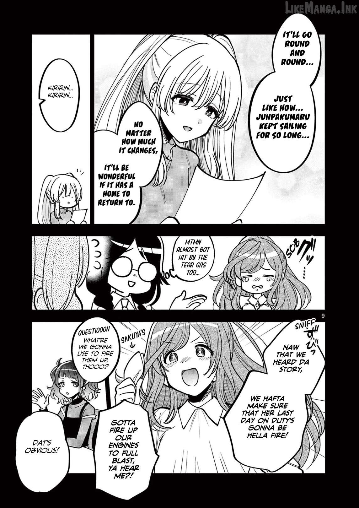 The Idolm@ster: Shiny Colors - Hazuki's Shinography Chapter 14 - page 10
